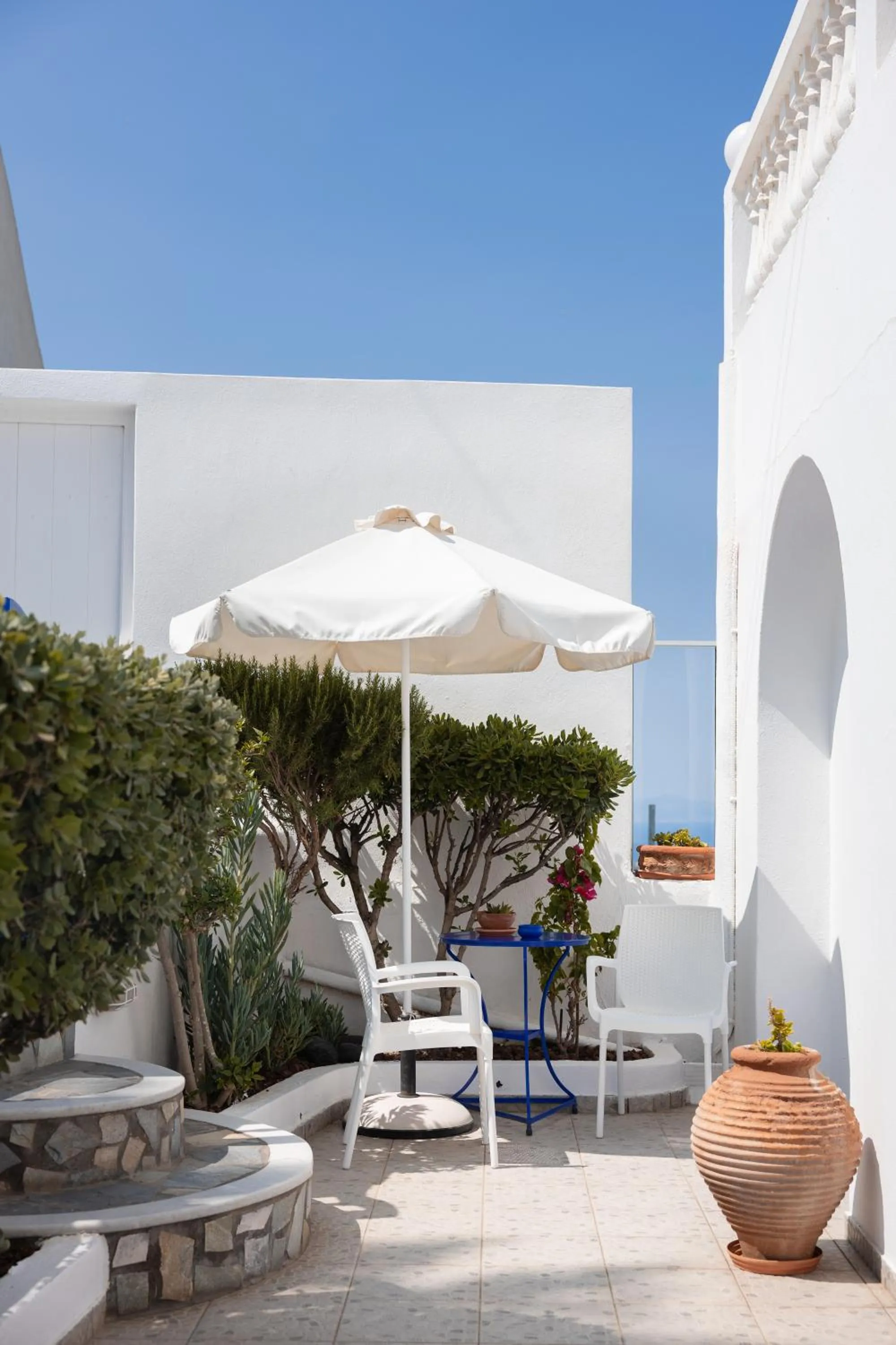 Patio in Villa Happening