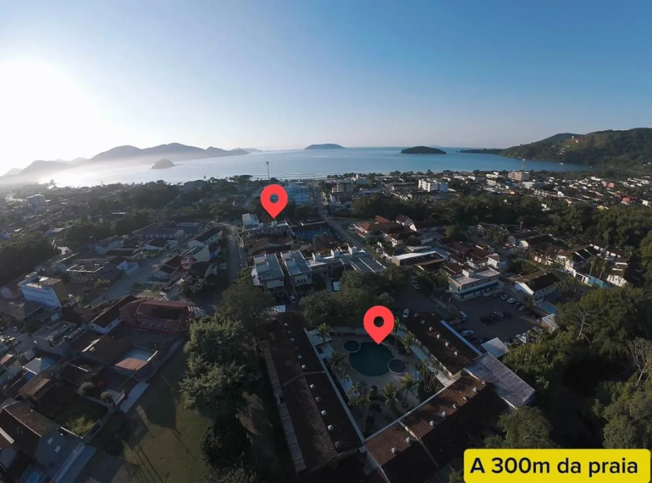 Property building in Pousada Ilha Vitoria