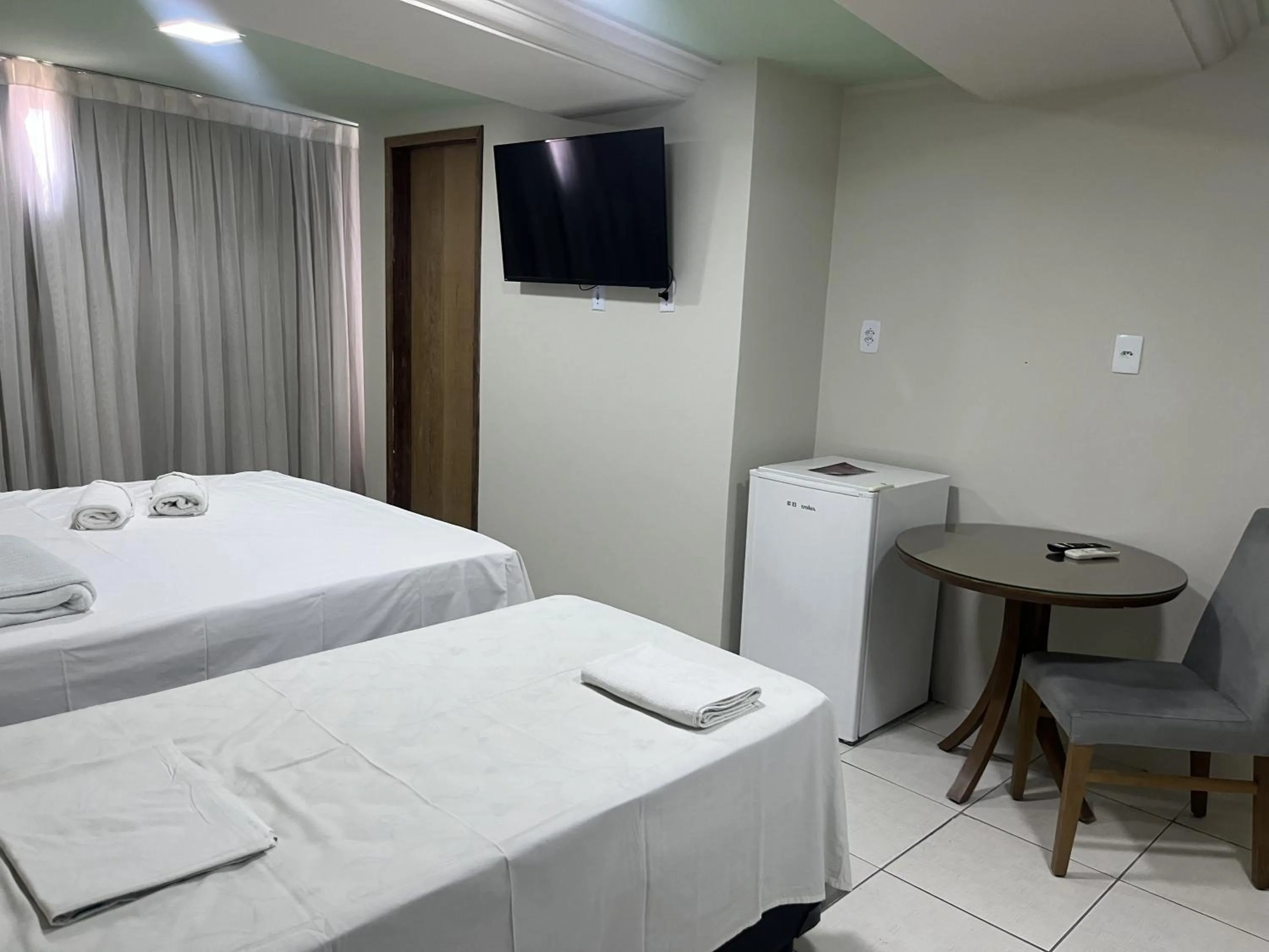 Bed in River Class Hotel