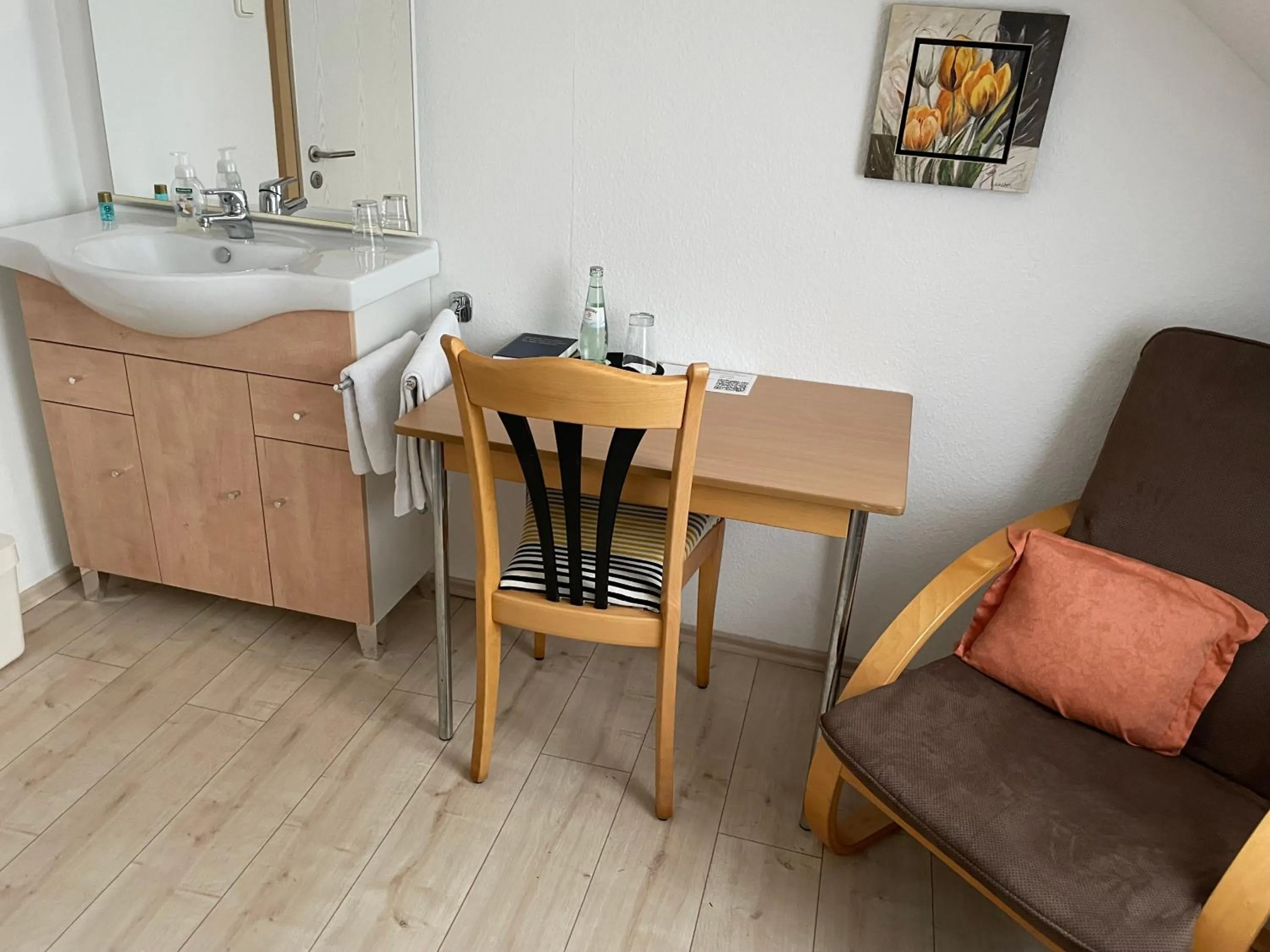 Seating area in Hotel Garni-Tell