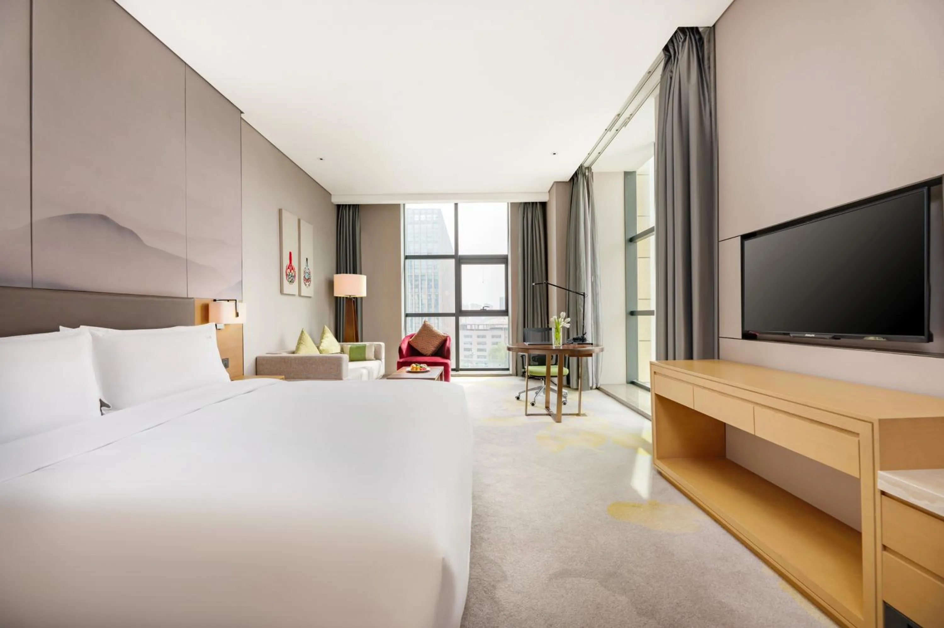 Bed in Holiday Inn Baoji Central by IHG