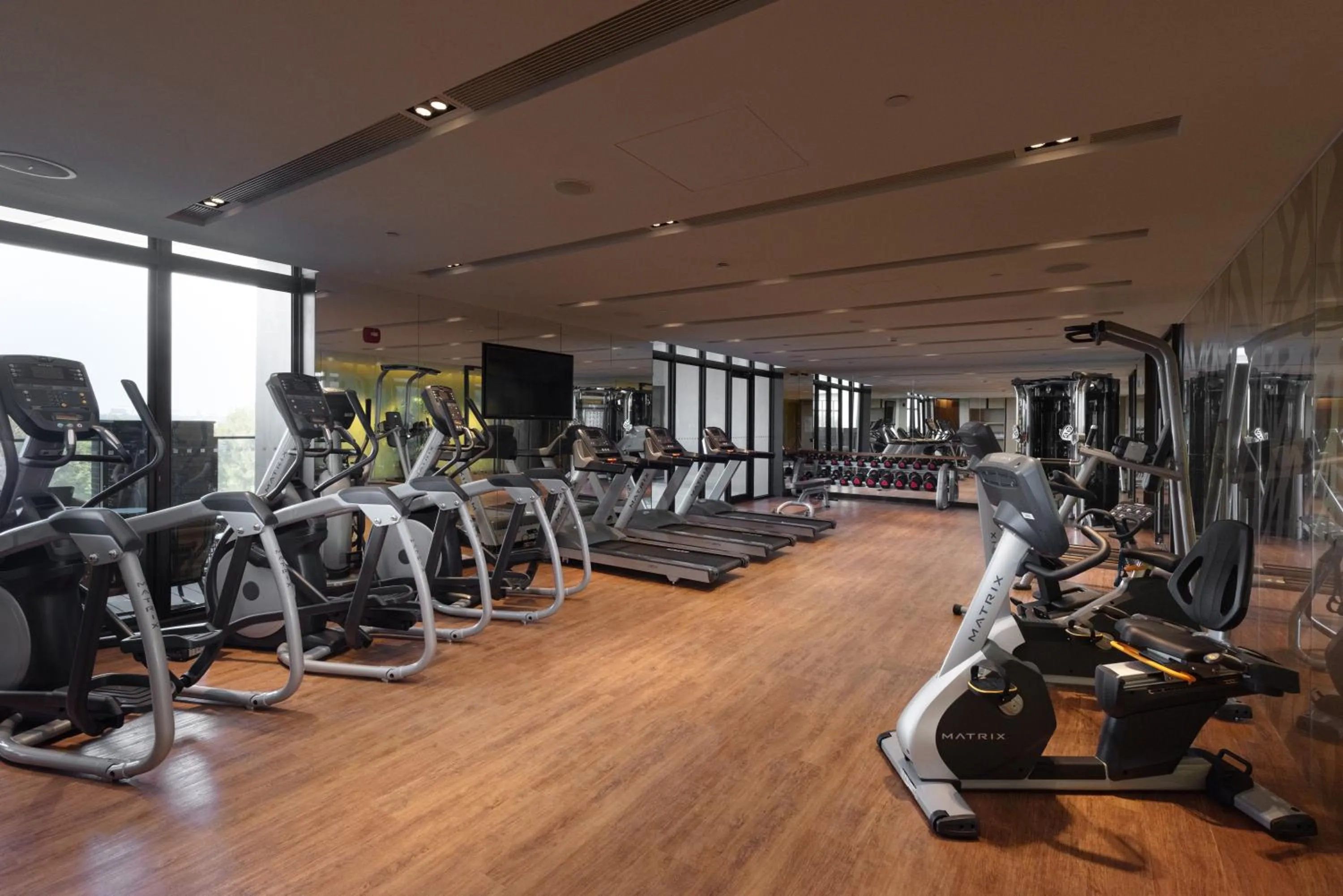 Fitness centre/facilities in Crowne Plaza Tainan by IHG