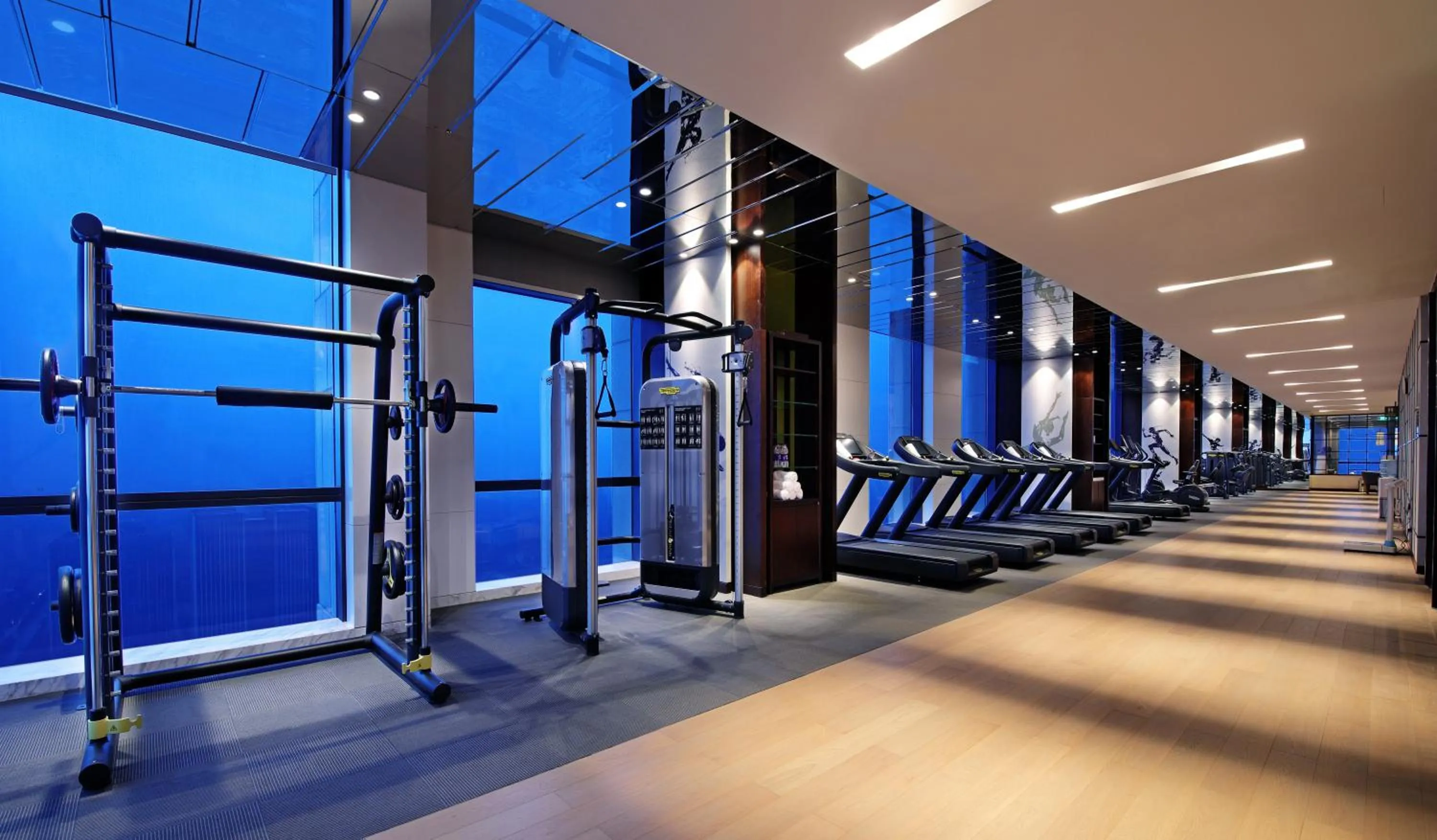 Fitness centre/facilities in HUALUXE Wuxi Taihu