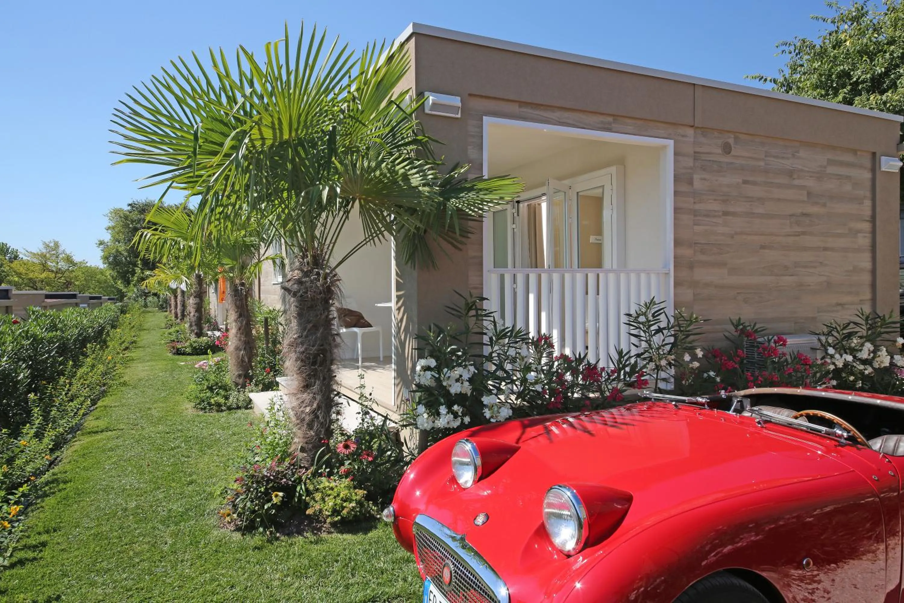 Facade/entrance in Onda Blu Resort