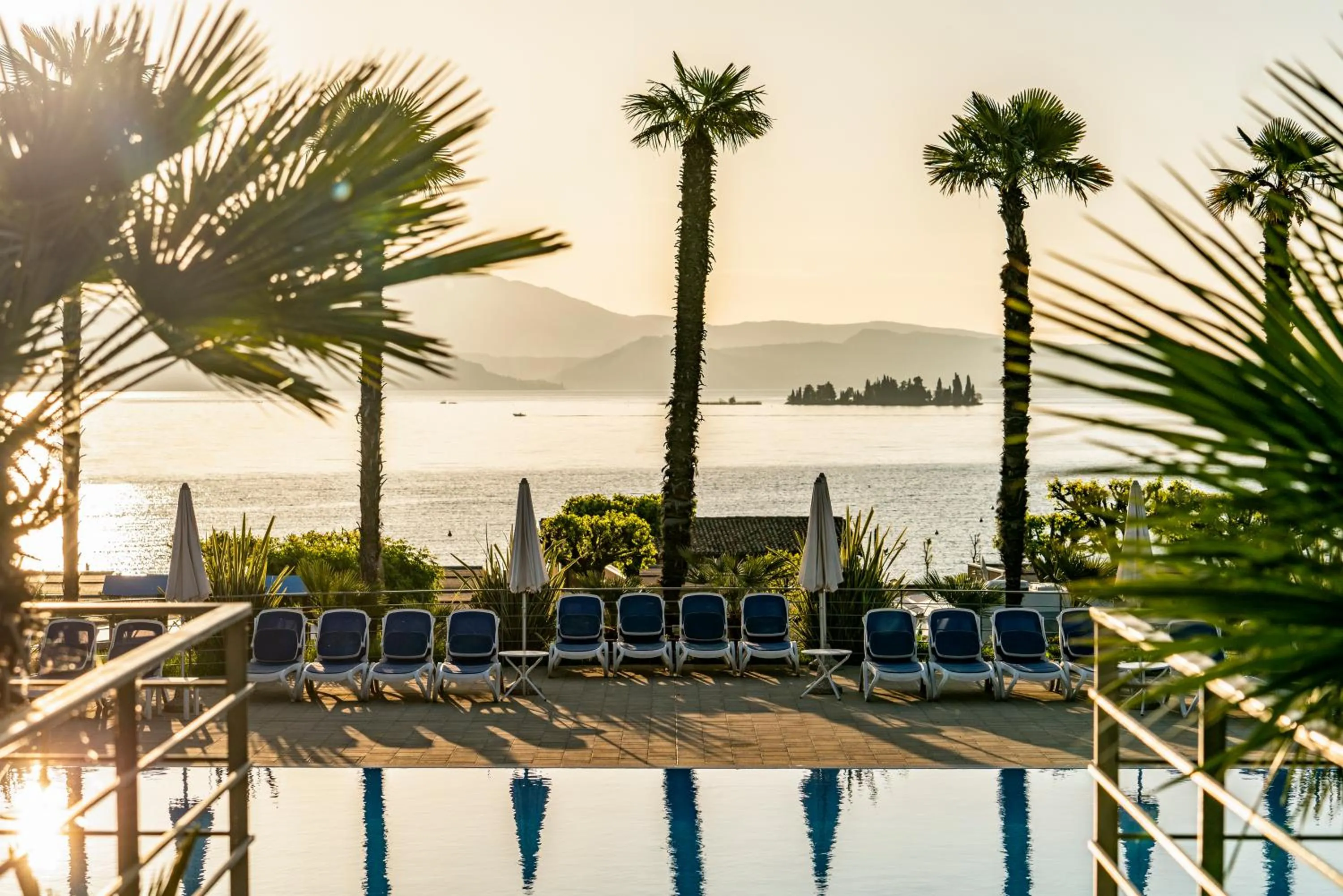 Lake view in Onda Blu Resort