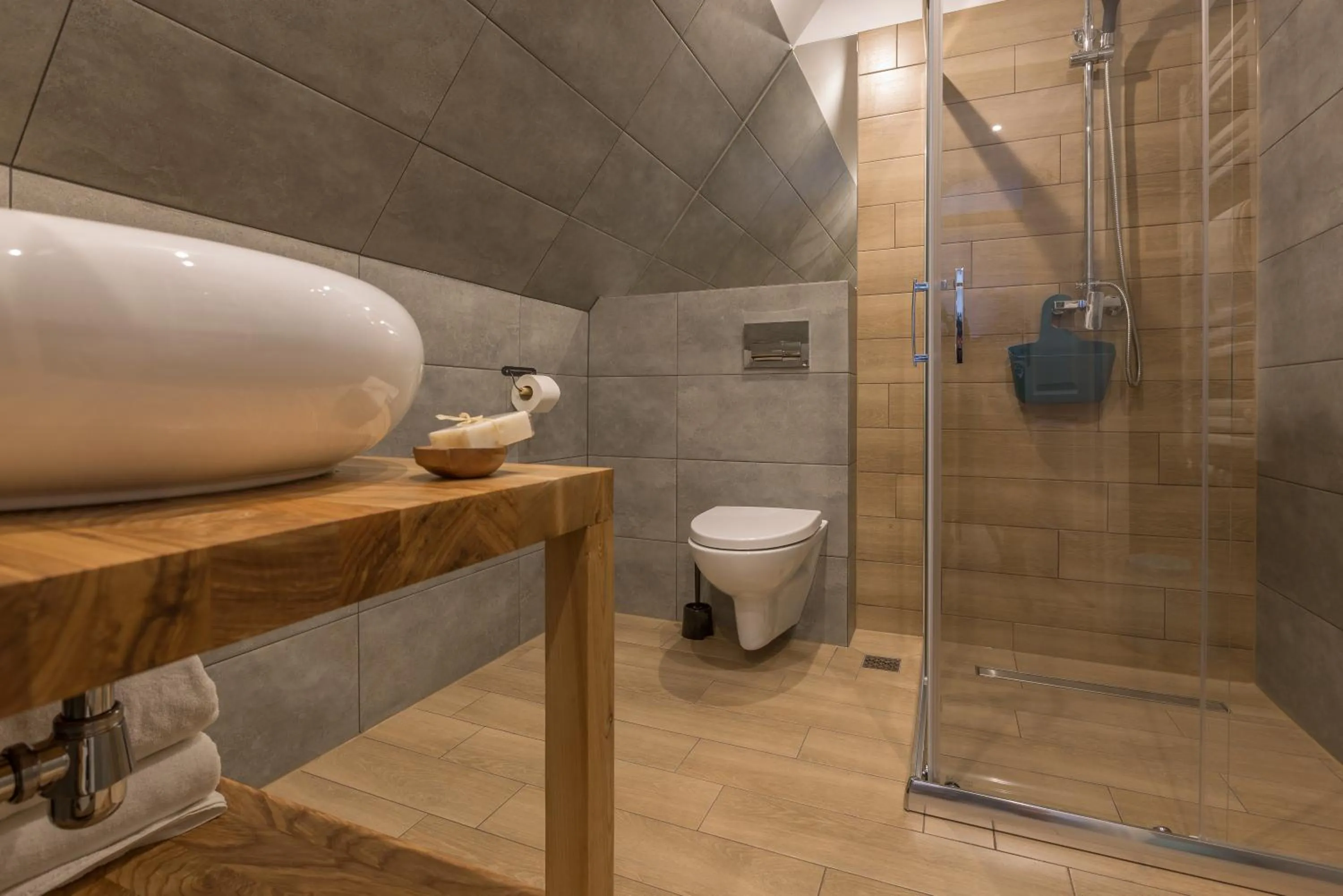 Shower in Stacja Zakopane - Apartamenty w centrum