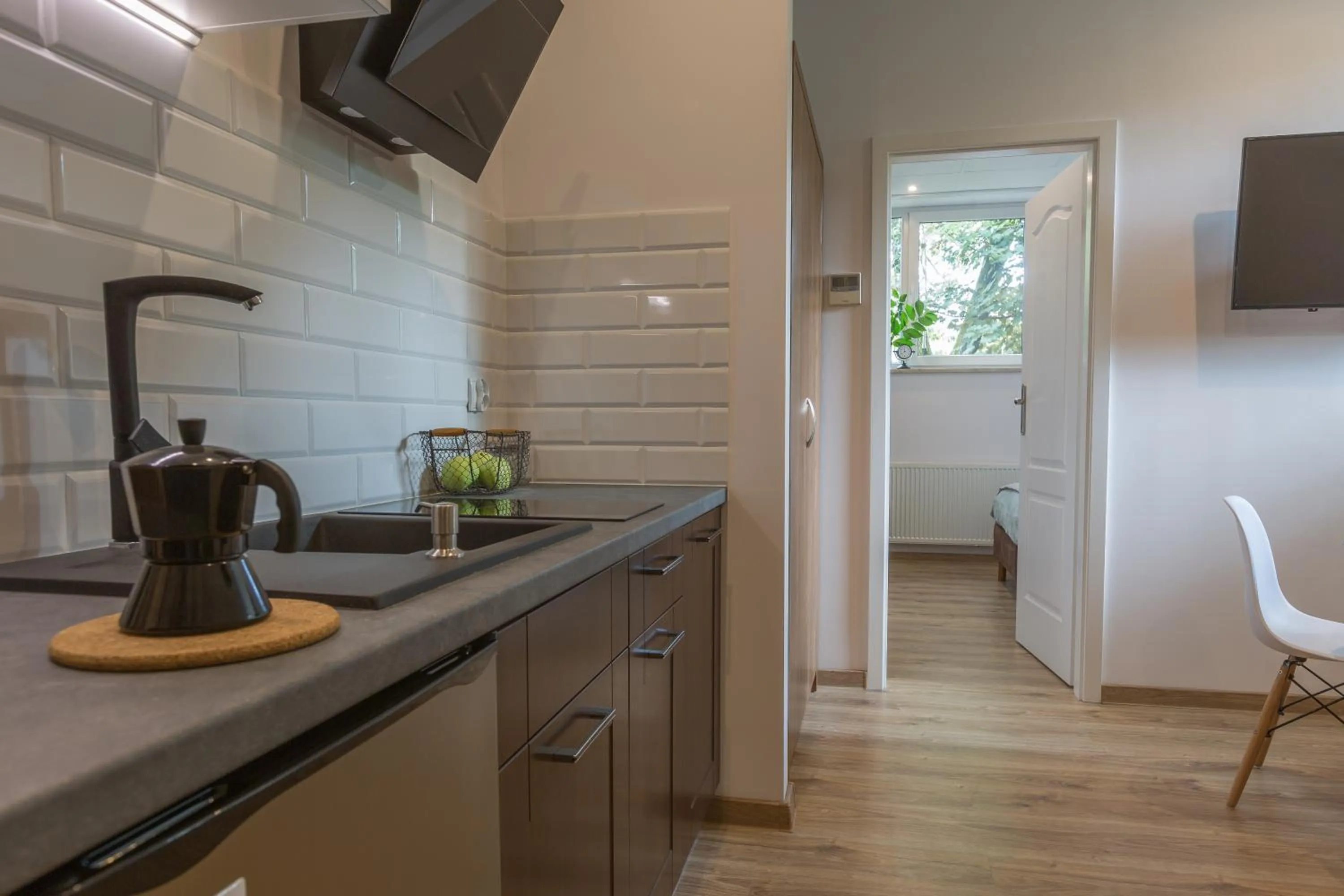 Kitchen or kitchenette in Stacja Zakopane - Apartamenty w centrum