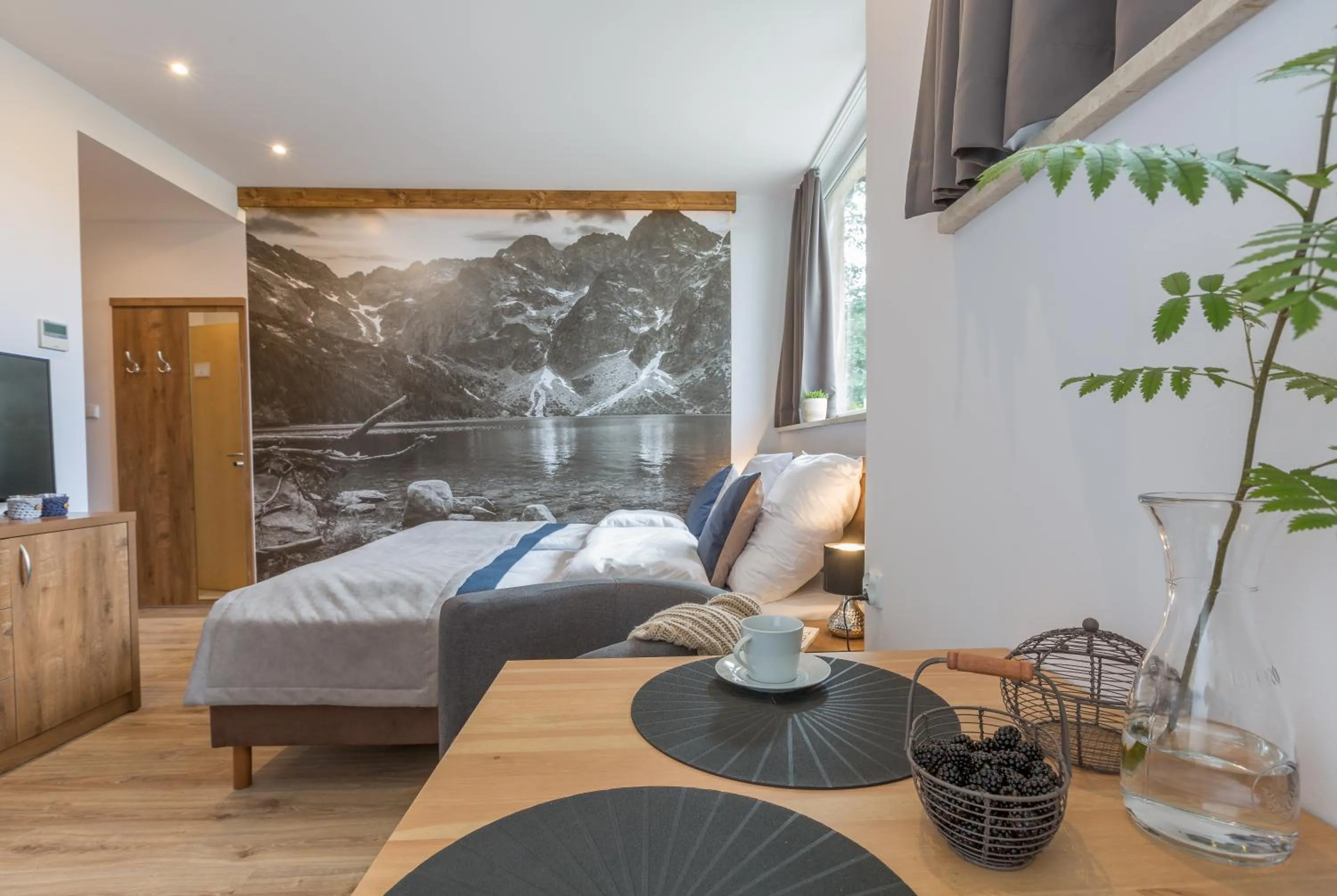 Bedroom, Bed in Stacja Zakopane - Apartamenty w centrum