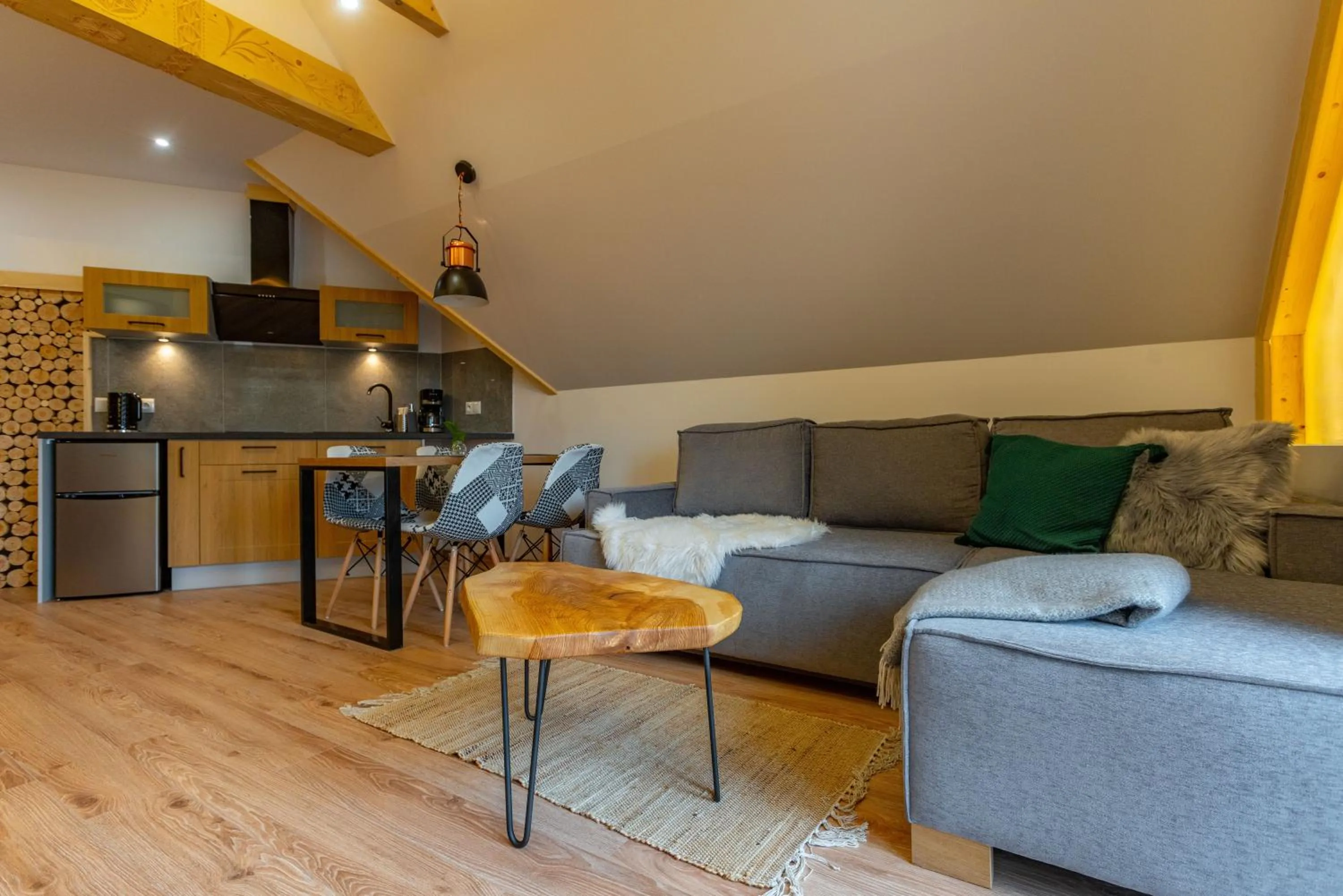 Seating area in Stacja Zakopane - Apartamenty w centrum