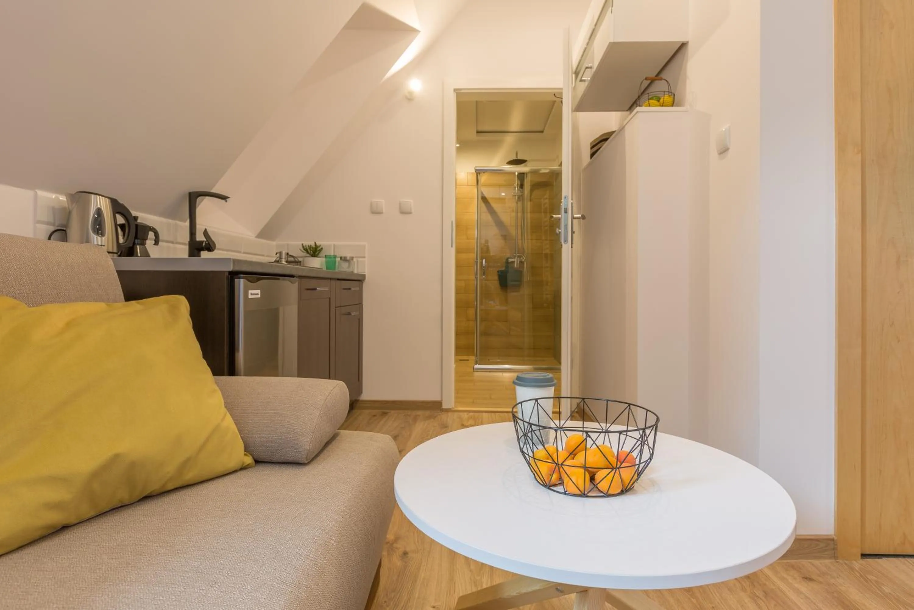 Kitchen or kitchenette in Stacja Zakopane - Apartamenty w centrum