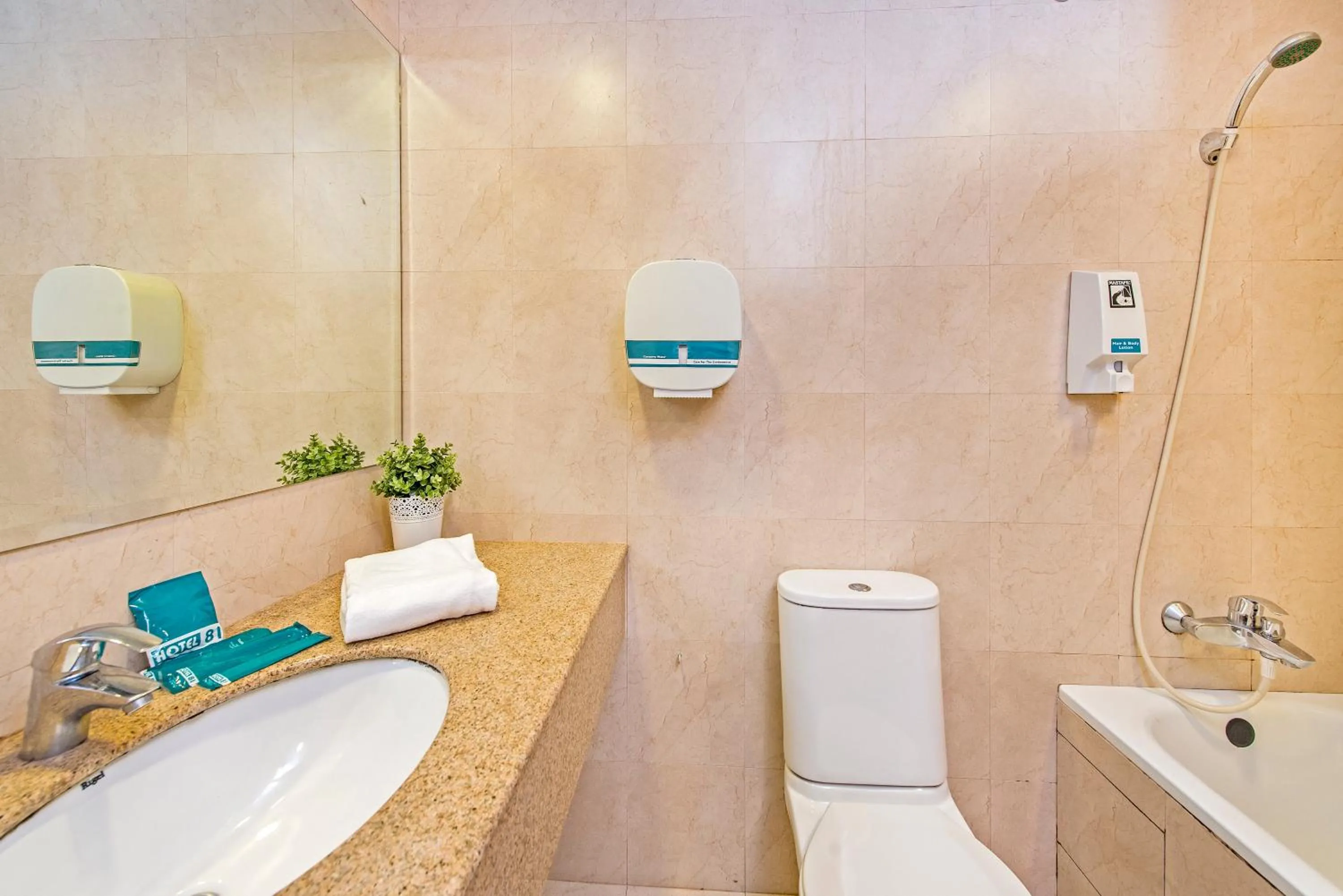 Toilet in Hotel 81 Tristar