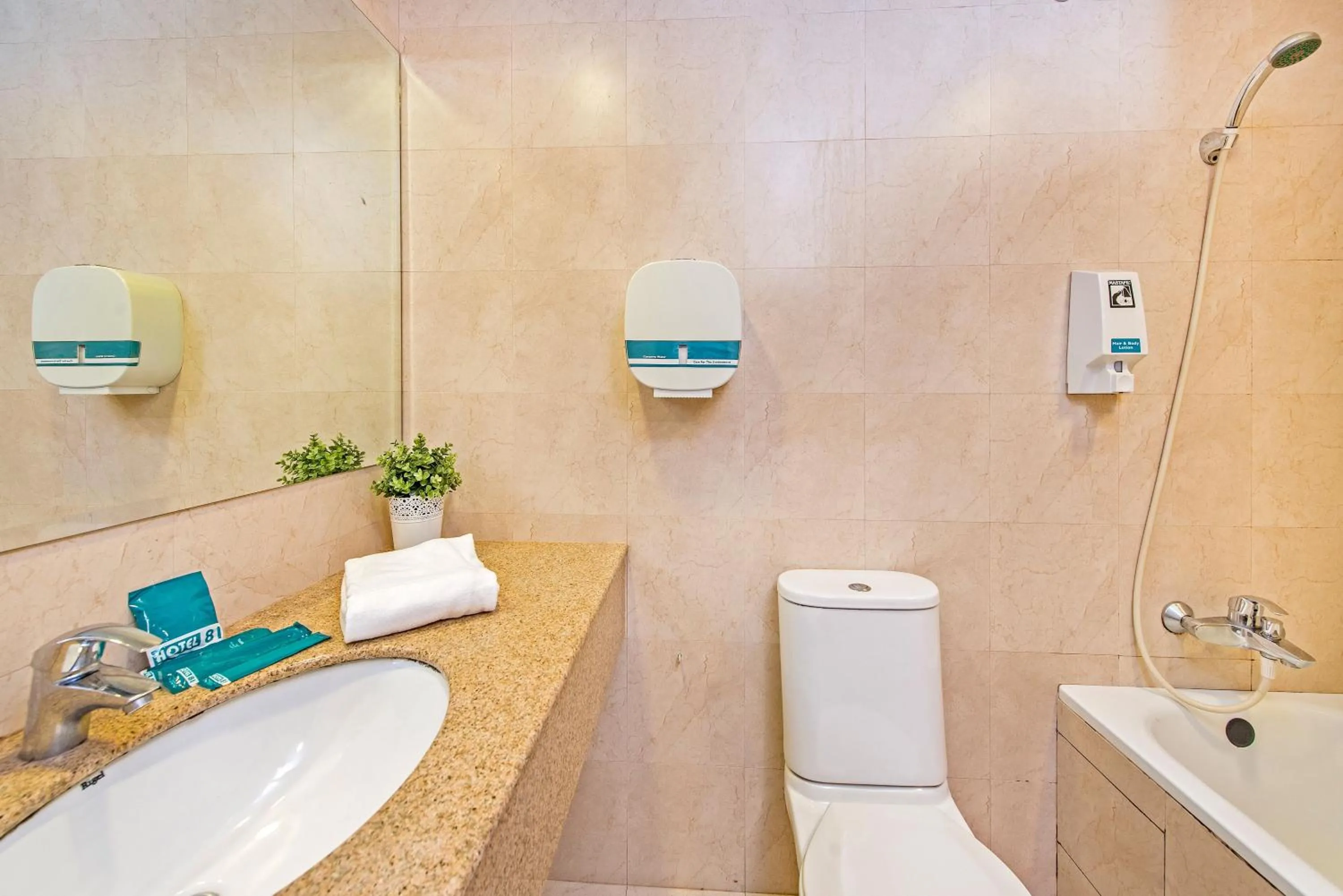 Toilet in Hotel 81 Tristar