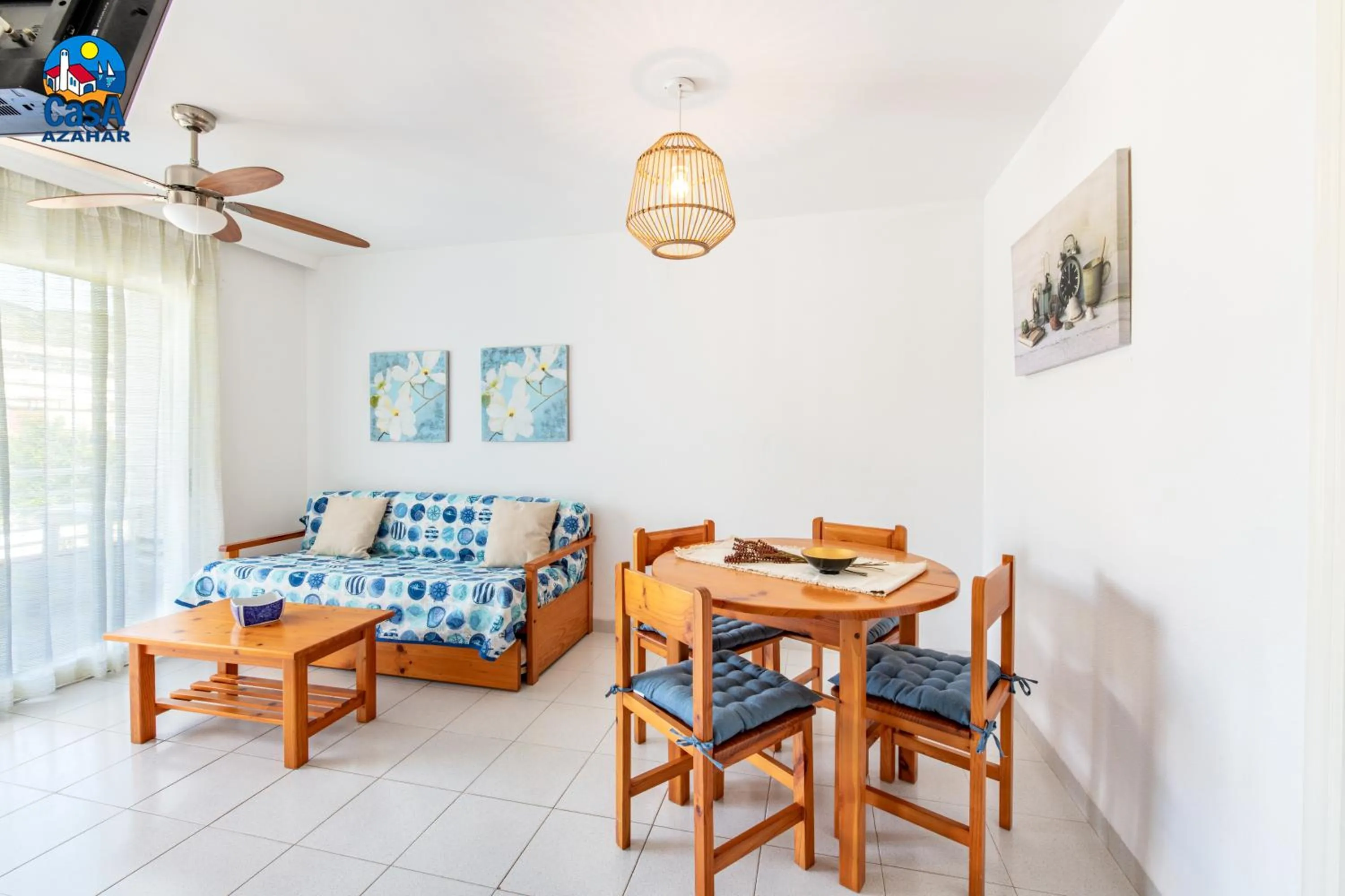 Living room in Apartamentos EL Rocio Casa Azahar