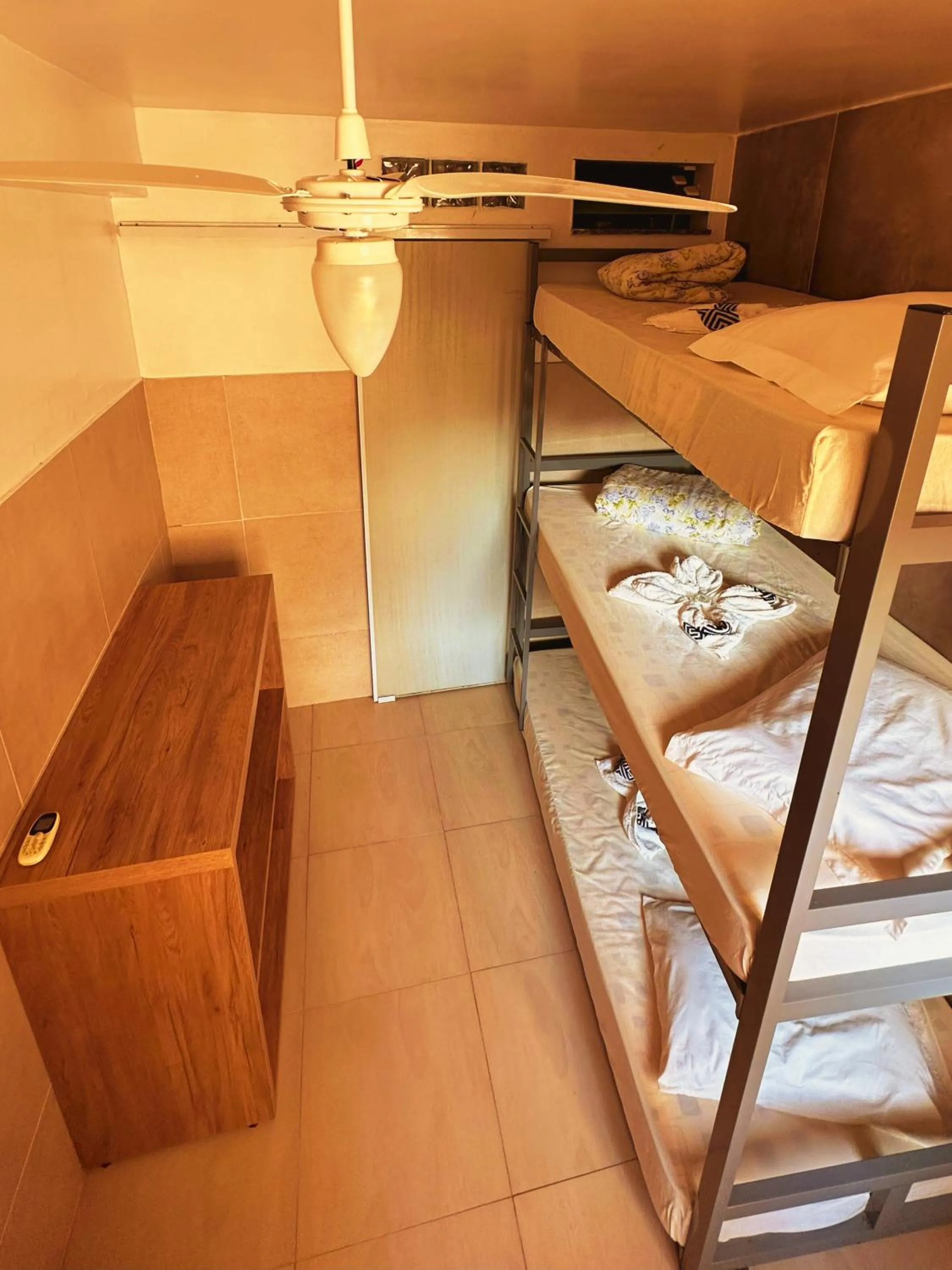 Room with Triple Bunk bed in Mata Virgem Hostel e Pousada