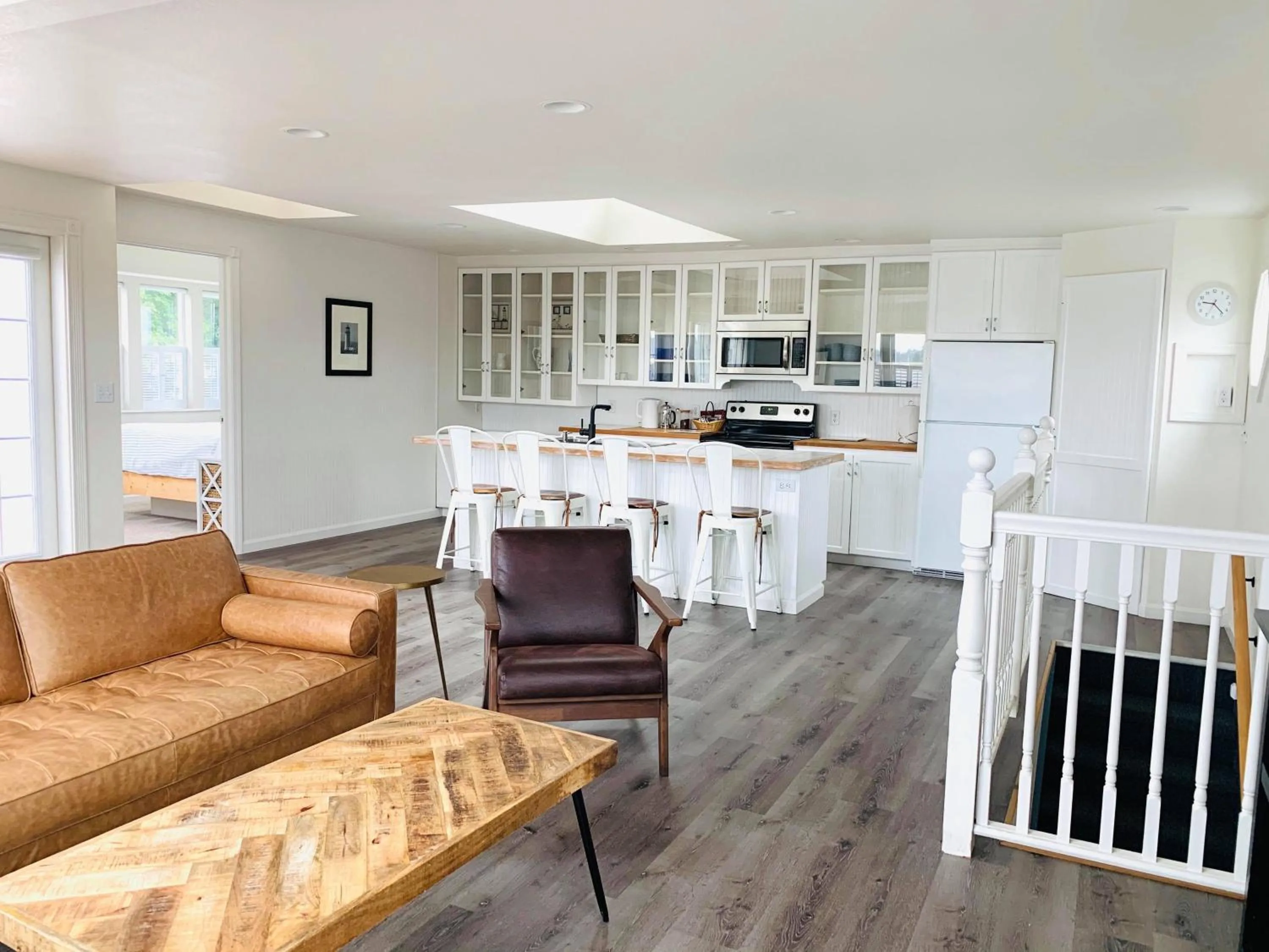 Kitchen or kitchenette in Boardwalk Cottages