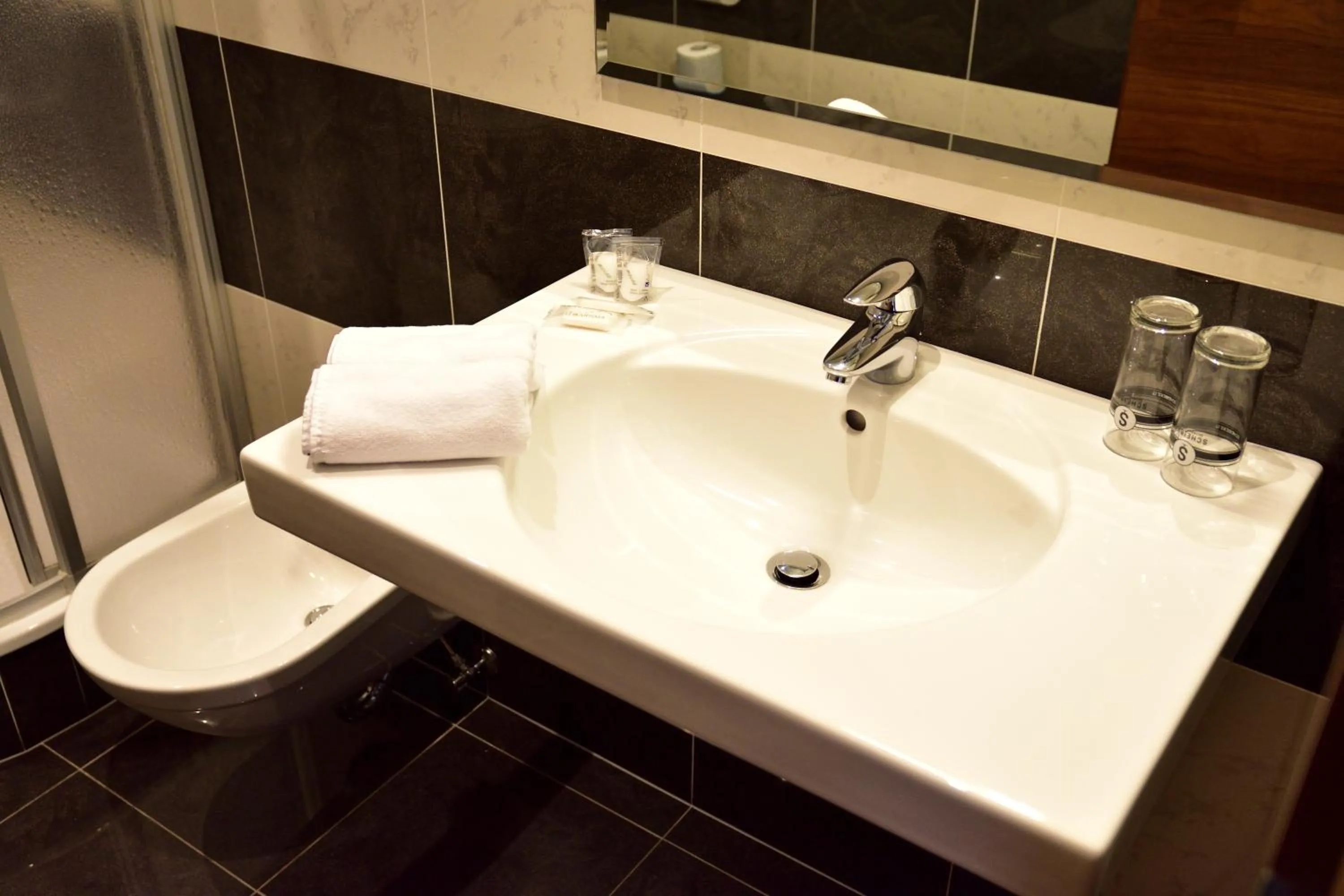 Bathroom in Hotel Krone