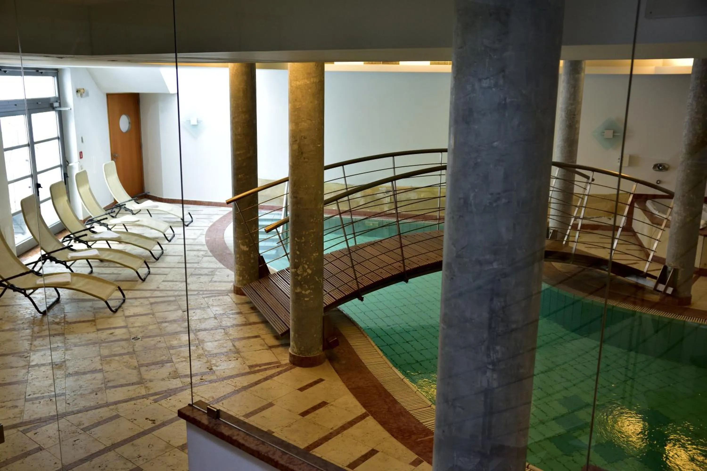 Swimming pool in Hotel Krone