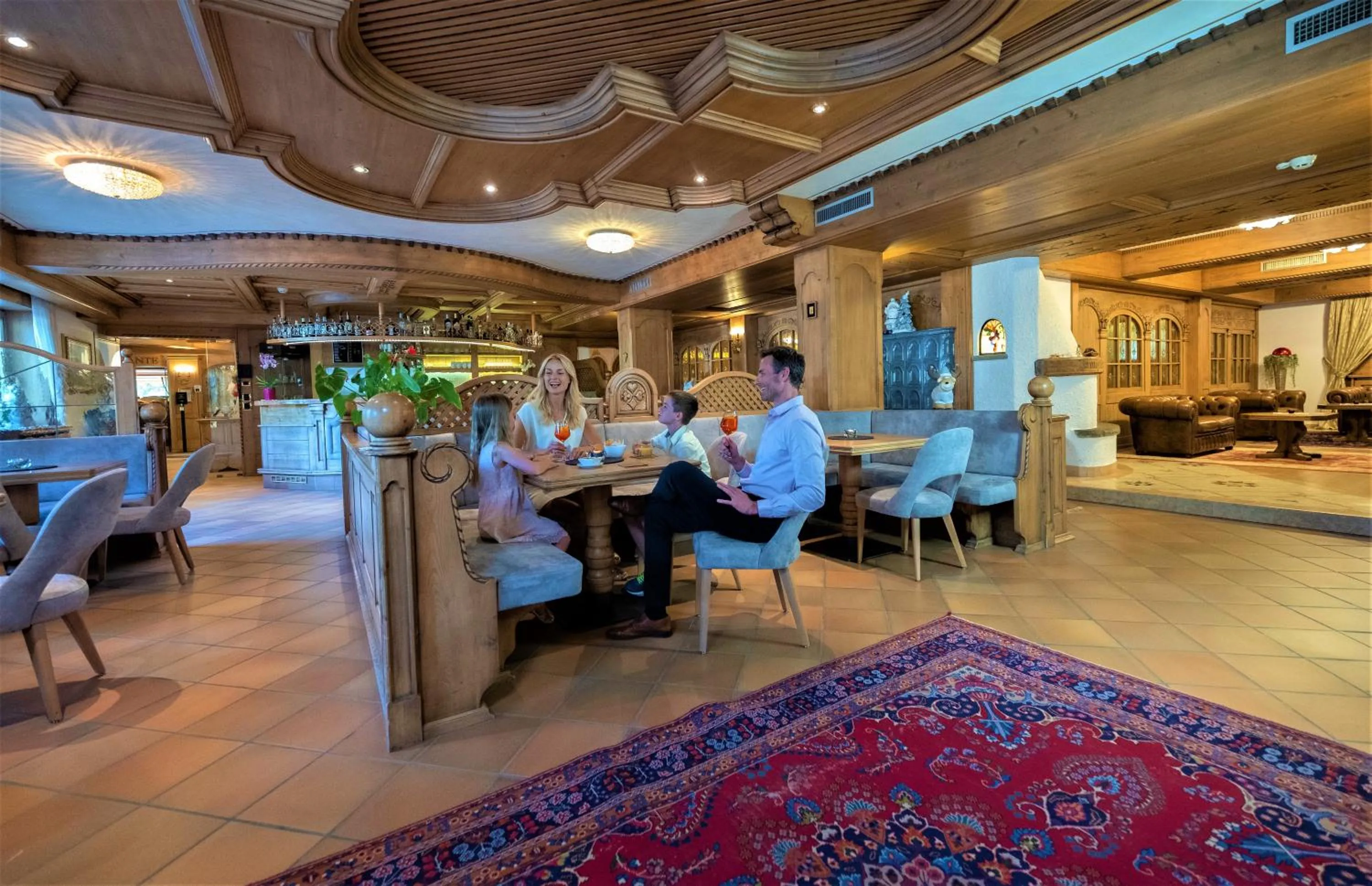 Lounge or bar in Rio Stava Family Resort & Spa