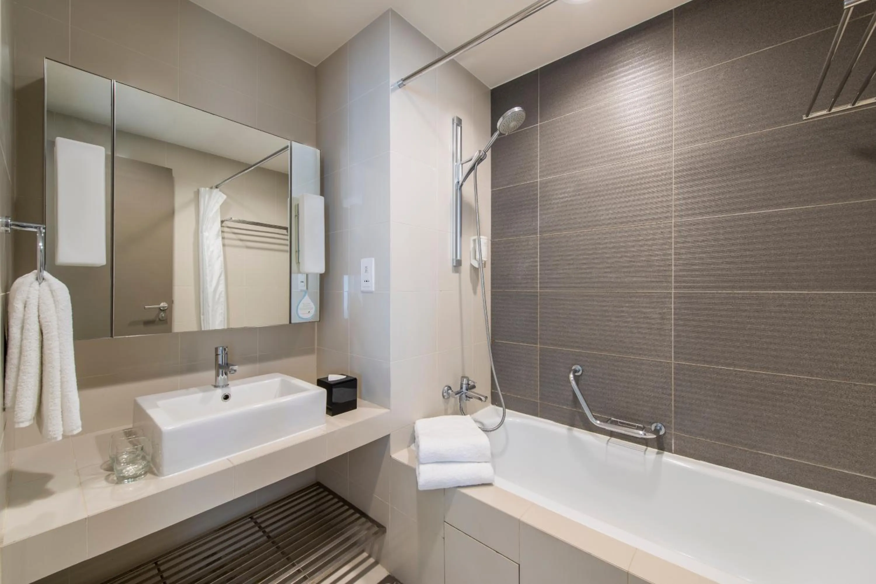 Bathroom in Citadines Mount Sophia Singapore