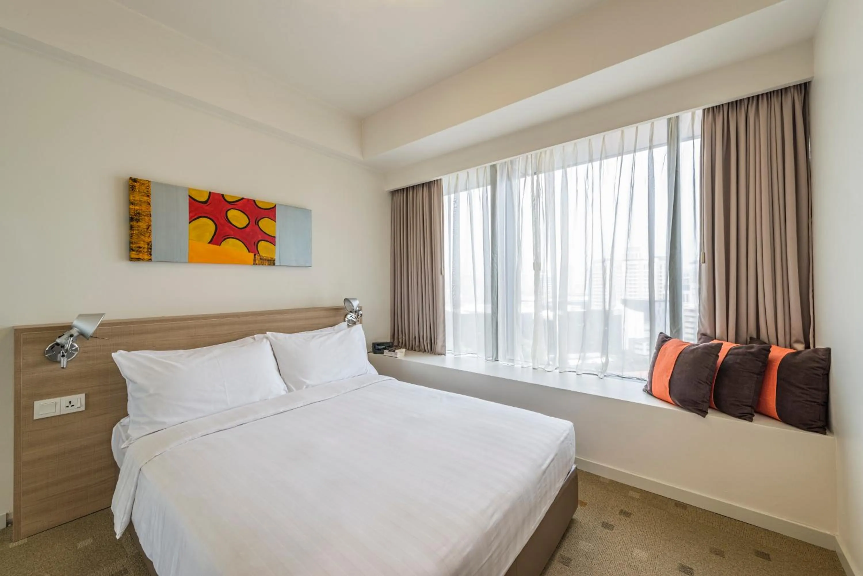 Bedroom in Citadines Mount Sophia Singapore