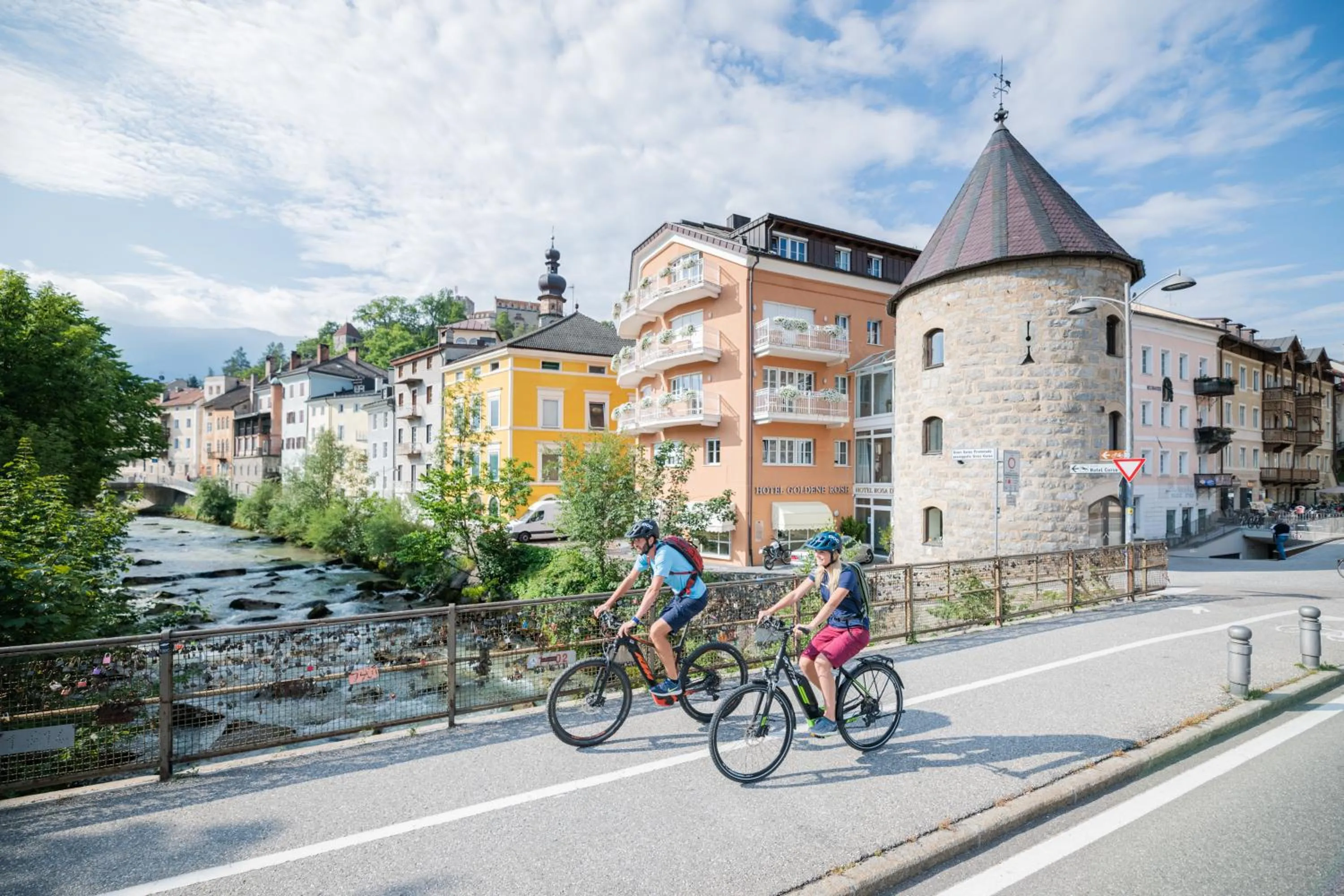 Cycling in Hotel Falken