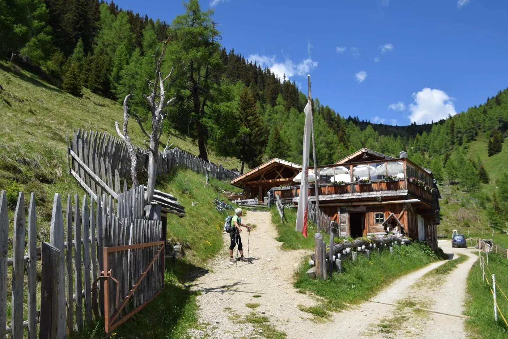 Hiking in Hotel Falken