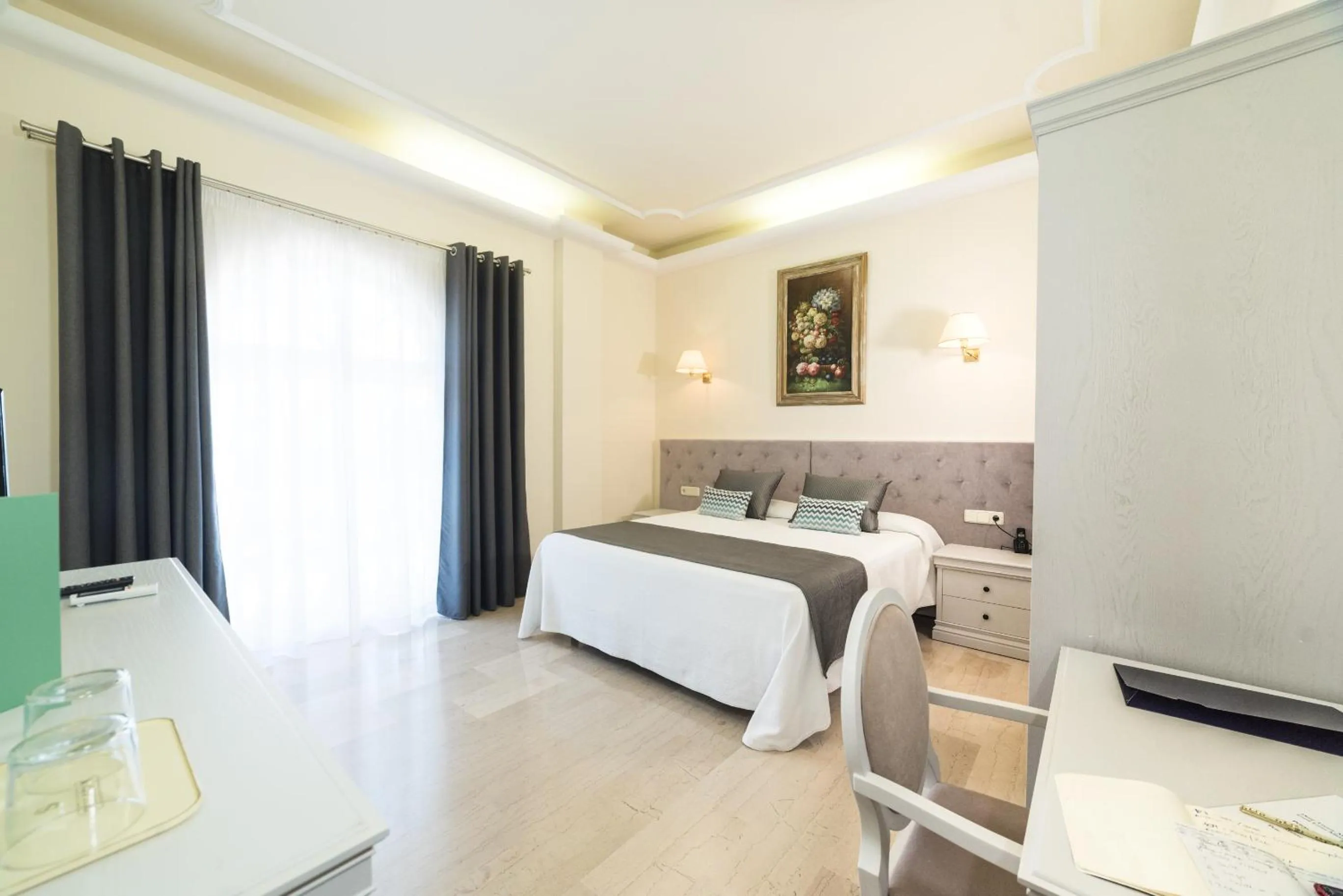 View (from property/room), Bed in Grand Hotel Palladium Santa Eulalia del Río