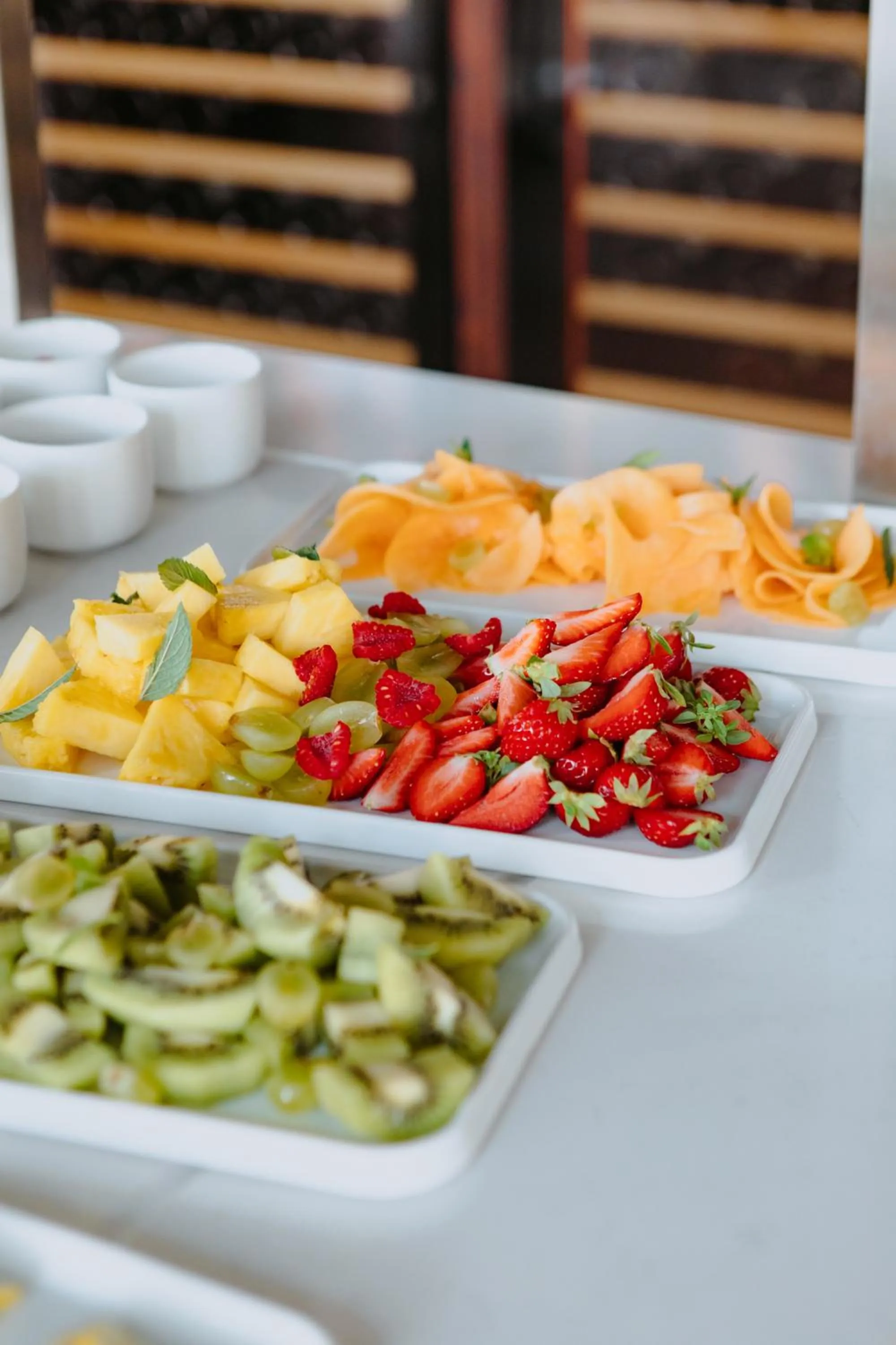 Buffet breakfast in Sezz Saint-Tropez