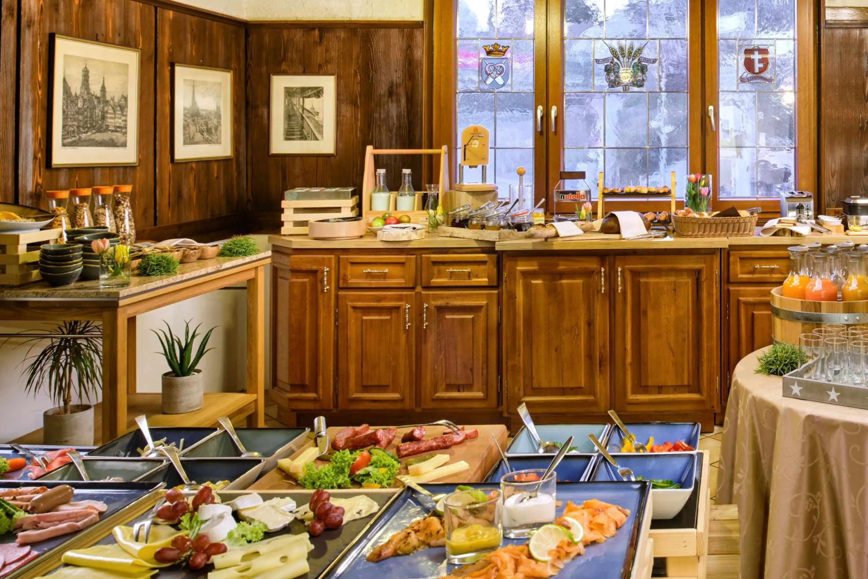 Buffet breakfast in Neo Hotel Linde Esslingen