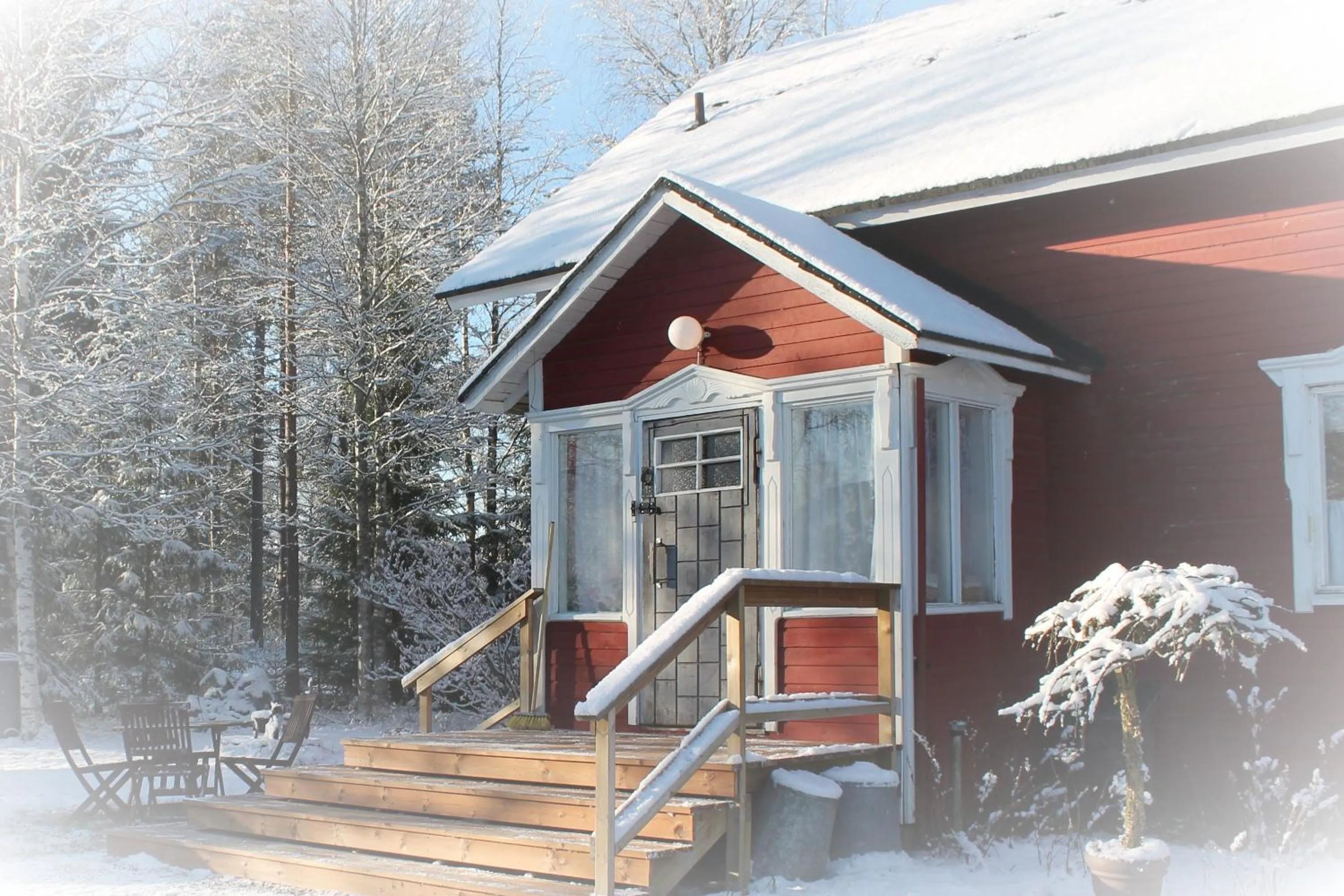 Facade/entrance in Villa Havula