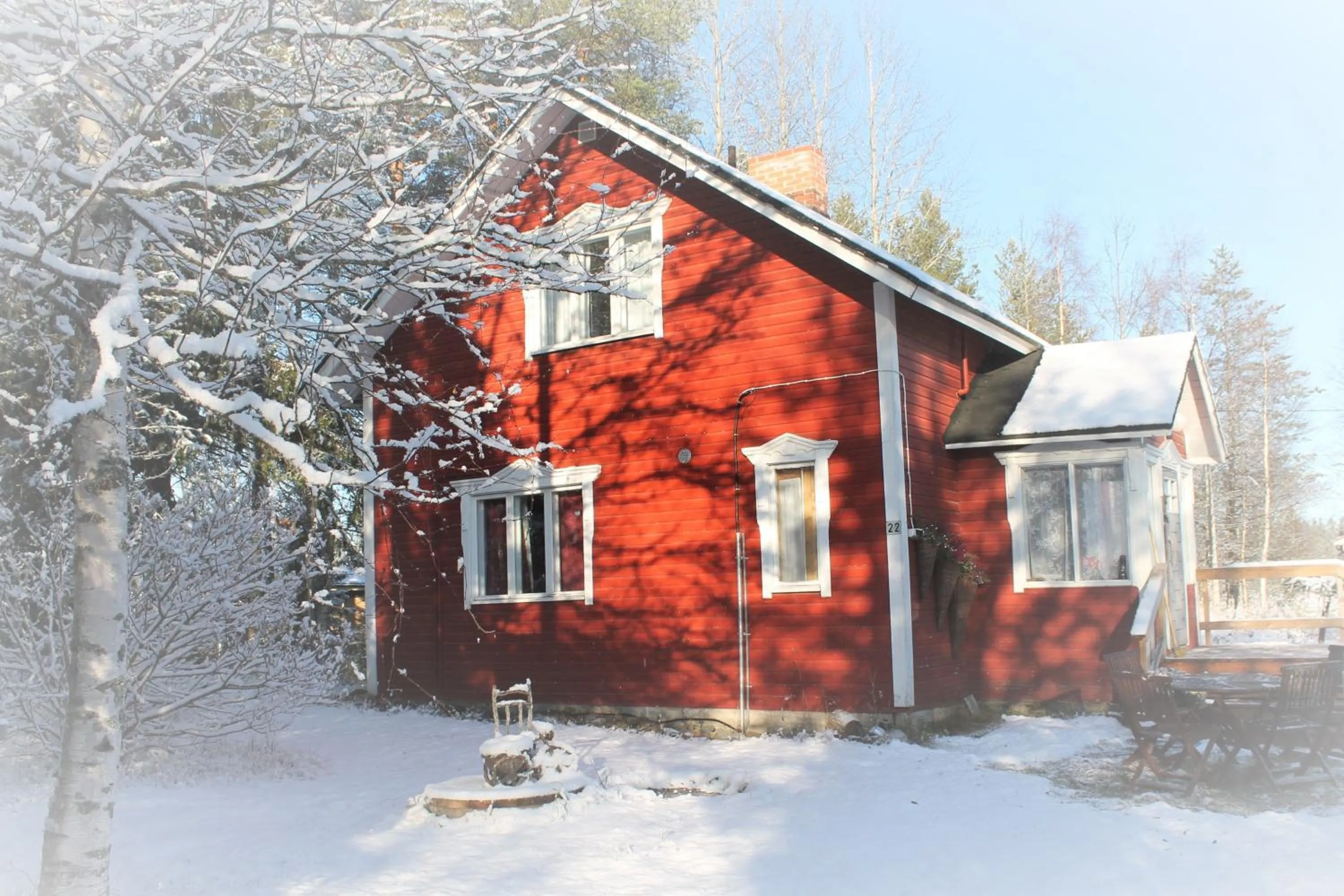 Facade/entrance in Villa Havula