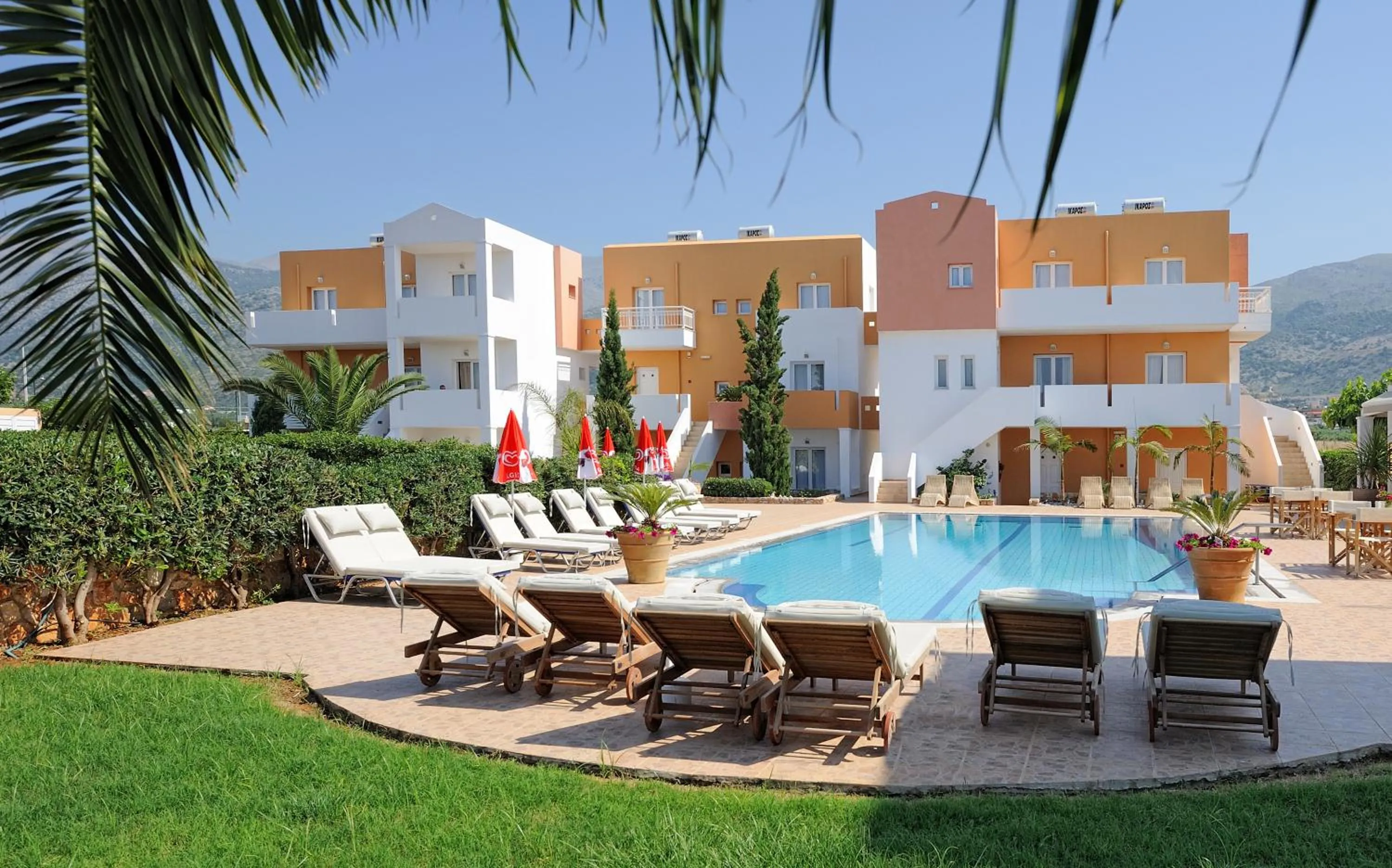 Property building, Swimming Pool in Sunvillage Malia Boutique Hotel and Suites