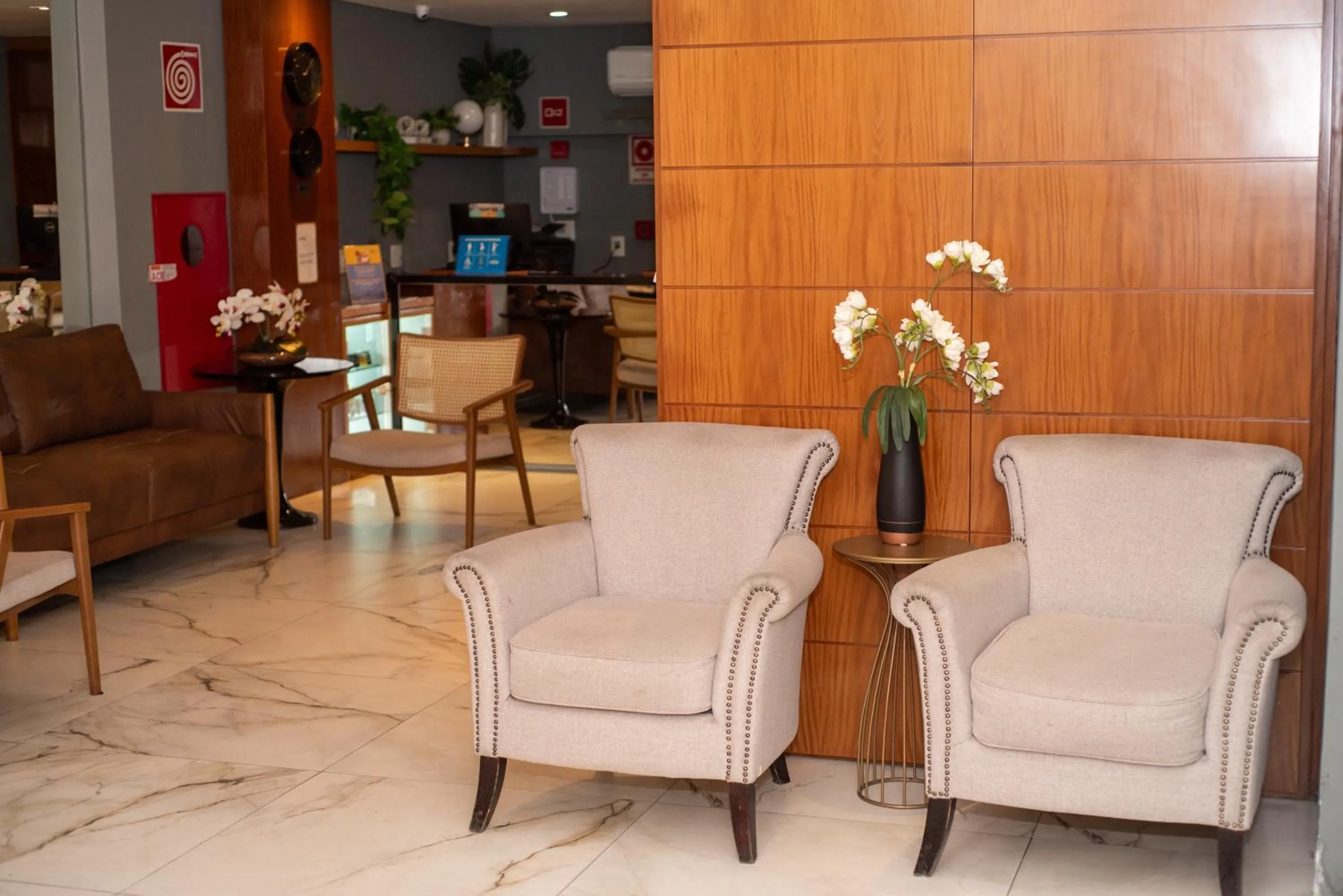 Lobby or reception in Nobile Hotel Juiz de Fora