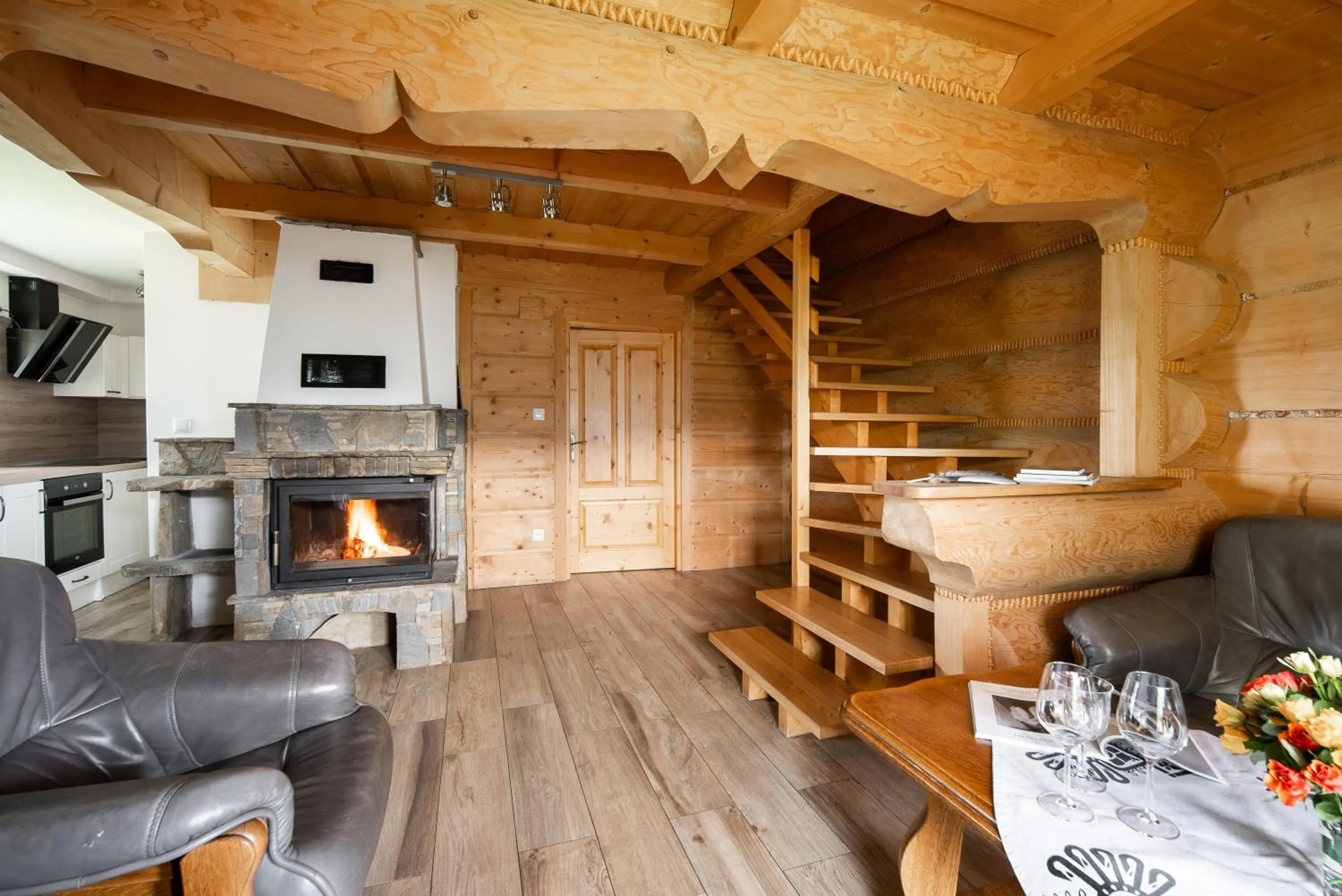 Kitchen or kitchenette in Willa Turnia