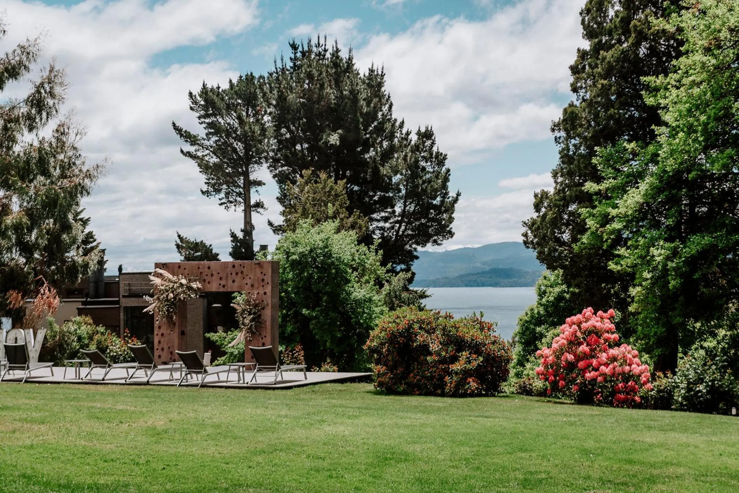 Garden view in Basia Hotel & Sushi