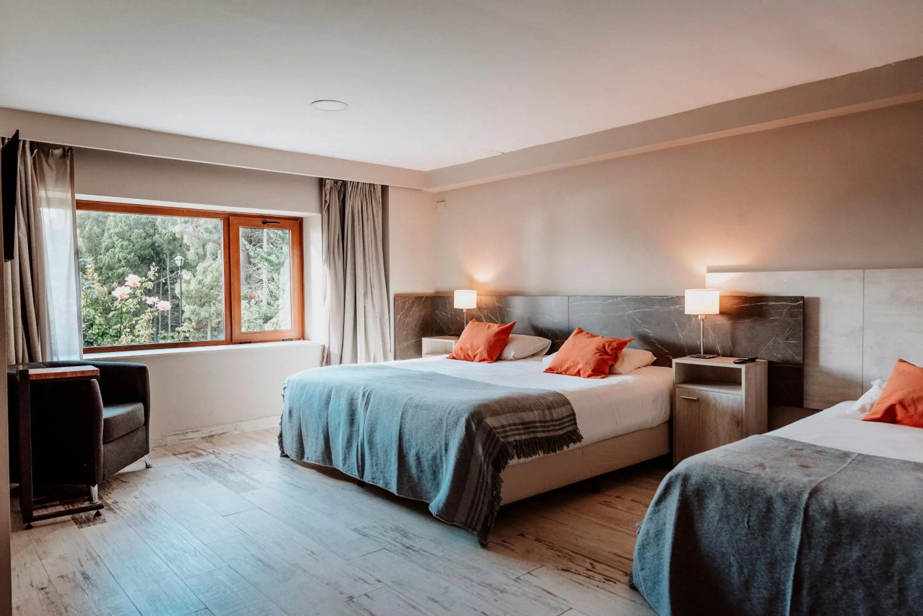 Bed in Basia Hotel & Sushi