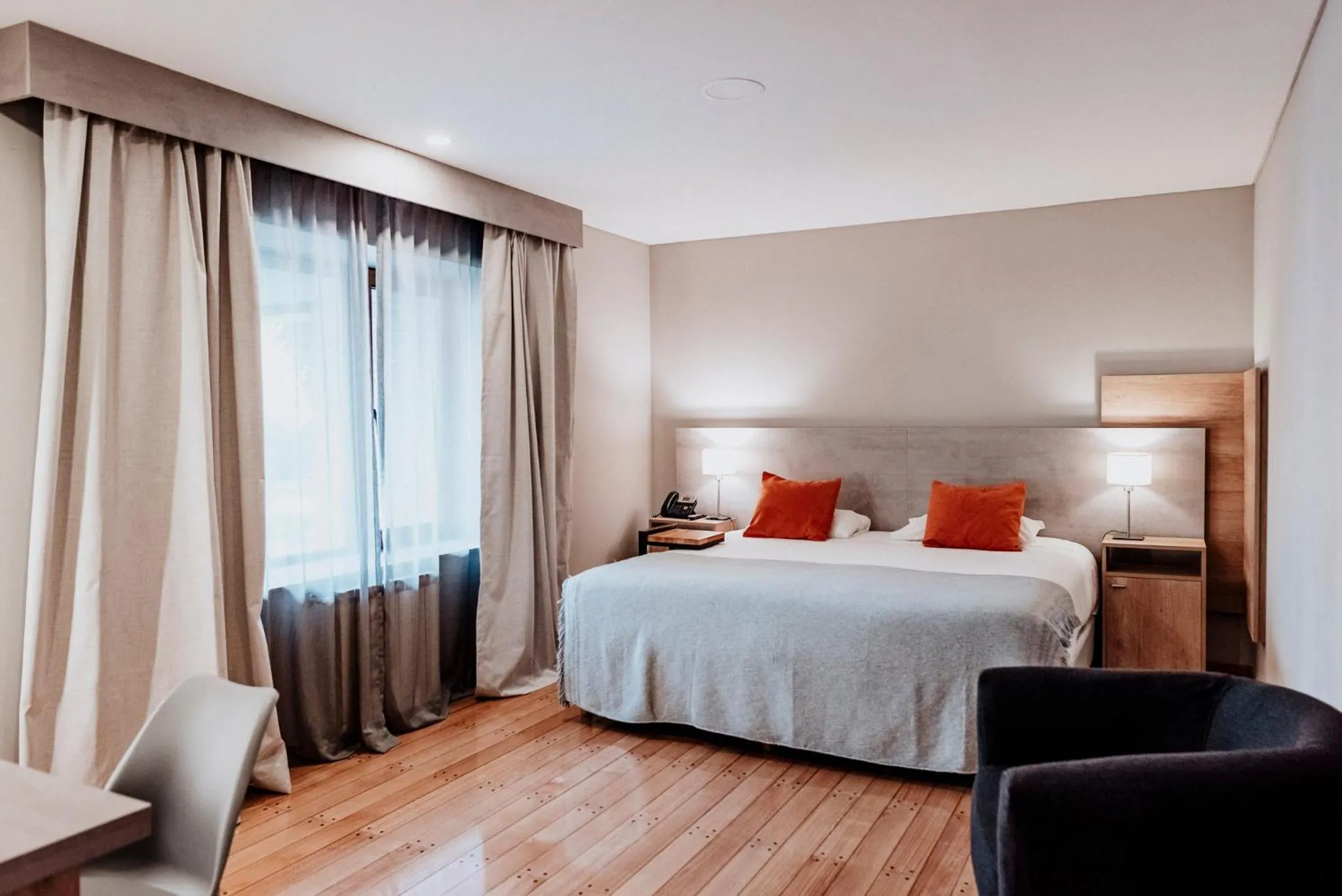 Bed in Basia Hotel & Sushi