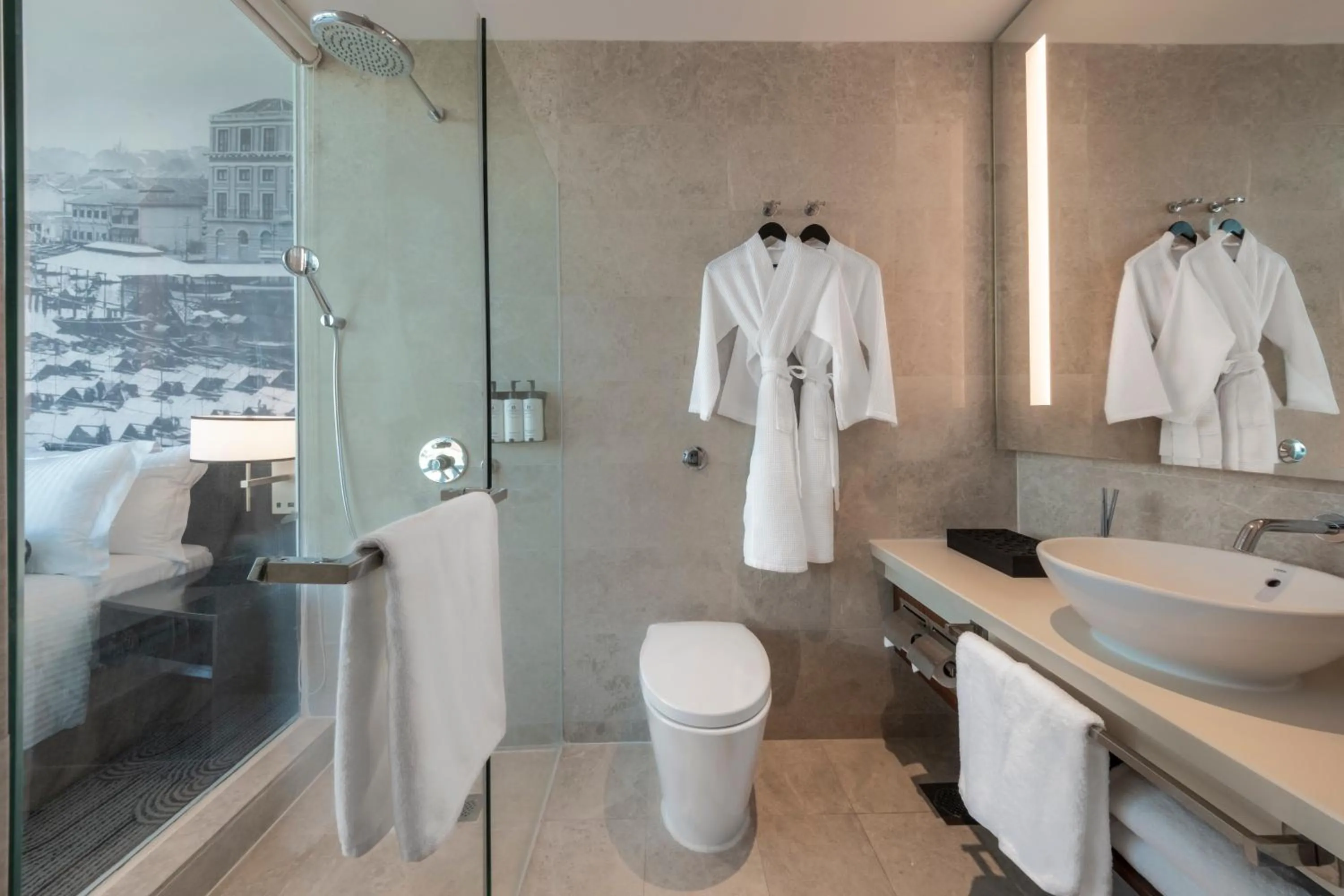 Shower in The Robertson House by The Crest Collection