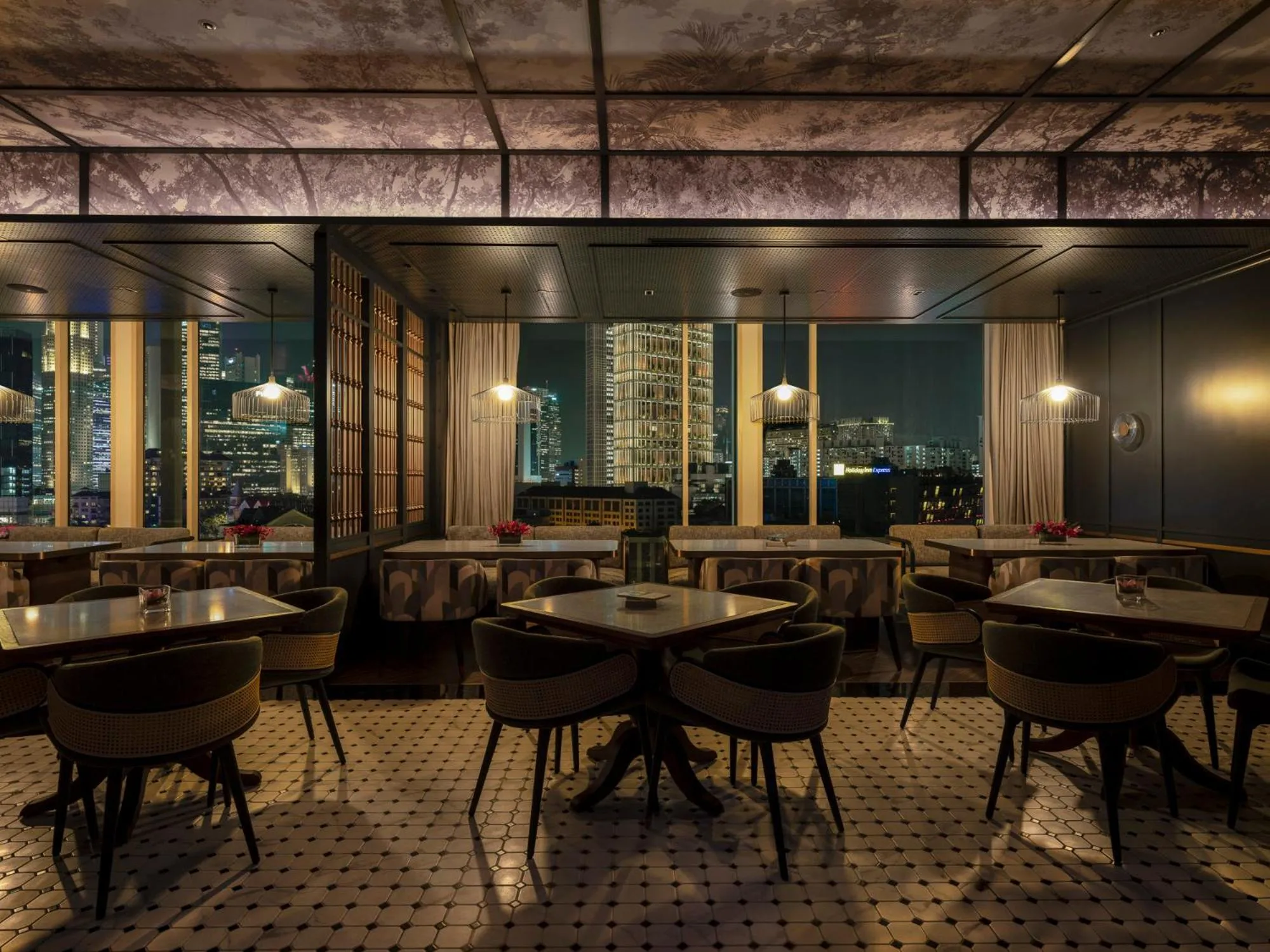 Library in The Robertson House by The Crest Collection