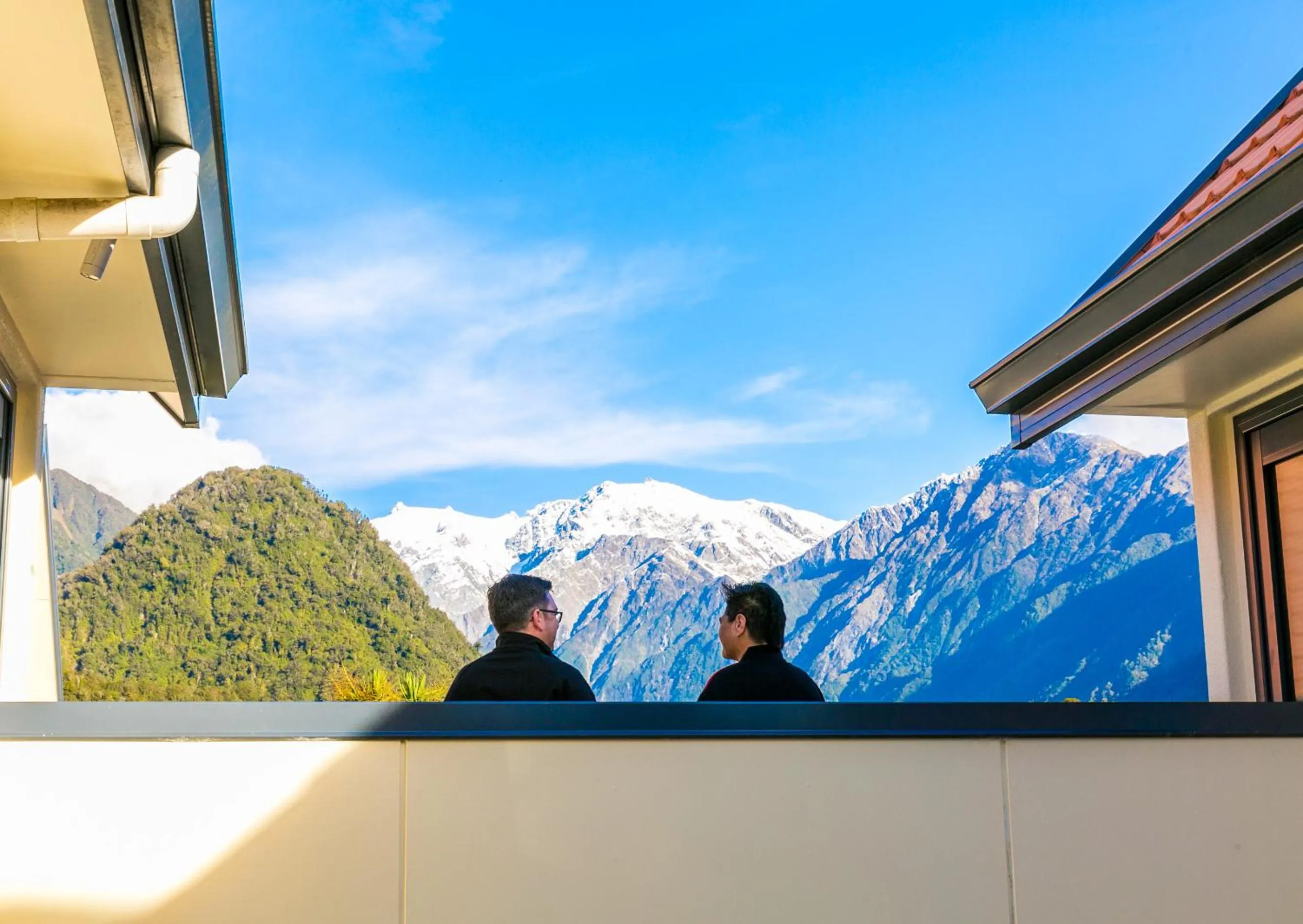 Mountain view in Bella Vista Motel Franz Josef Glacier