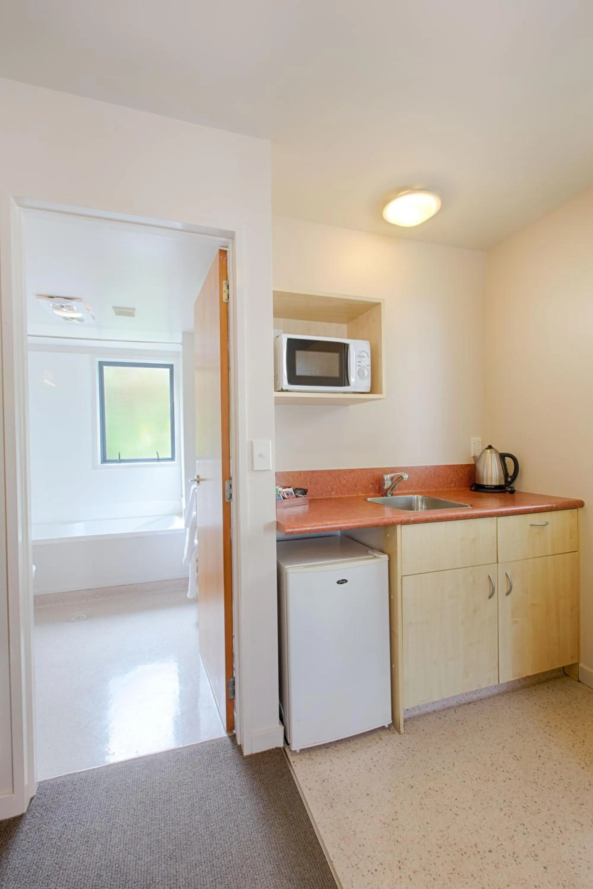 Bathroom in Bella Vista Motel Franz Josef Glacier