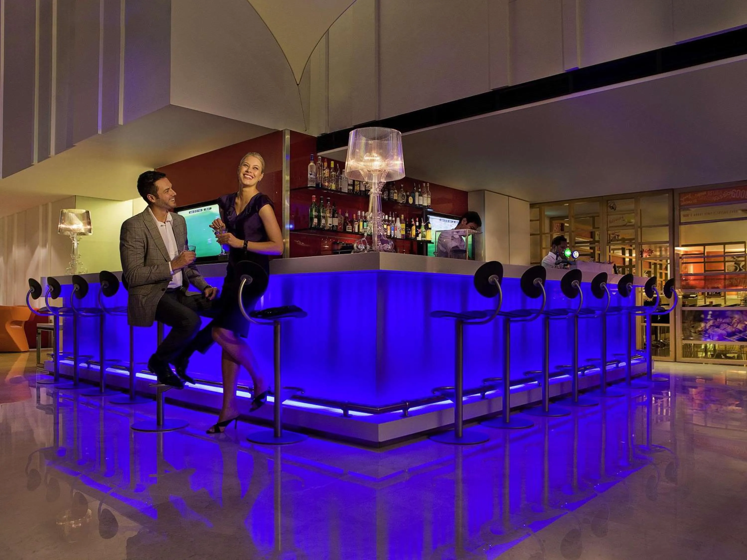 Lounge or bar in Ibis Singapore on Bencoolen - Newly Renovated