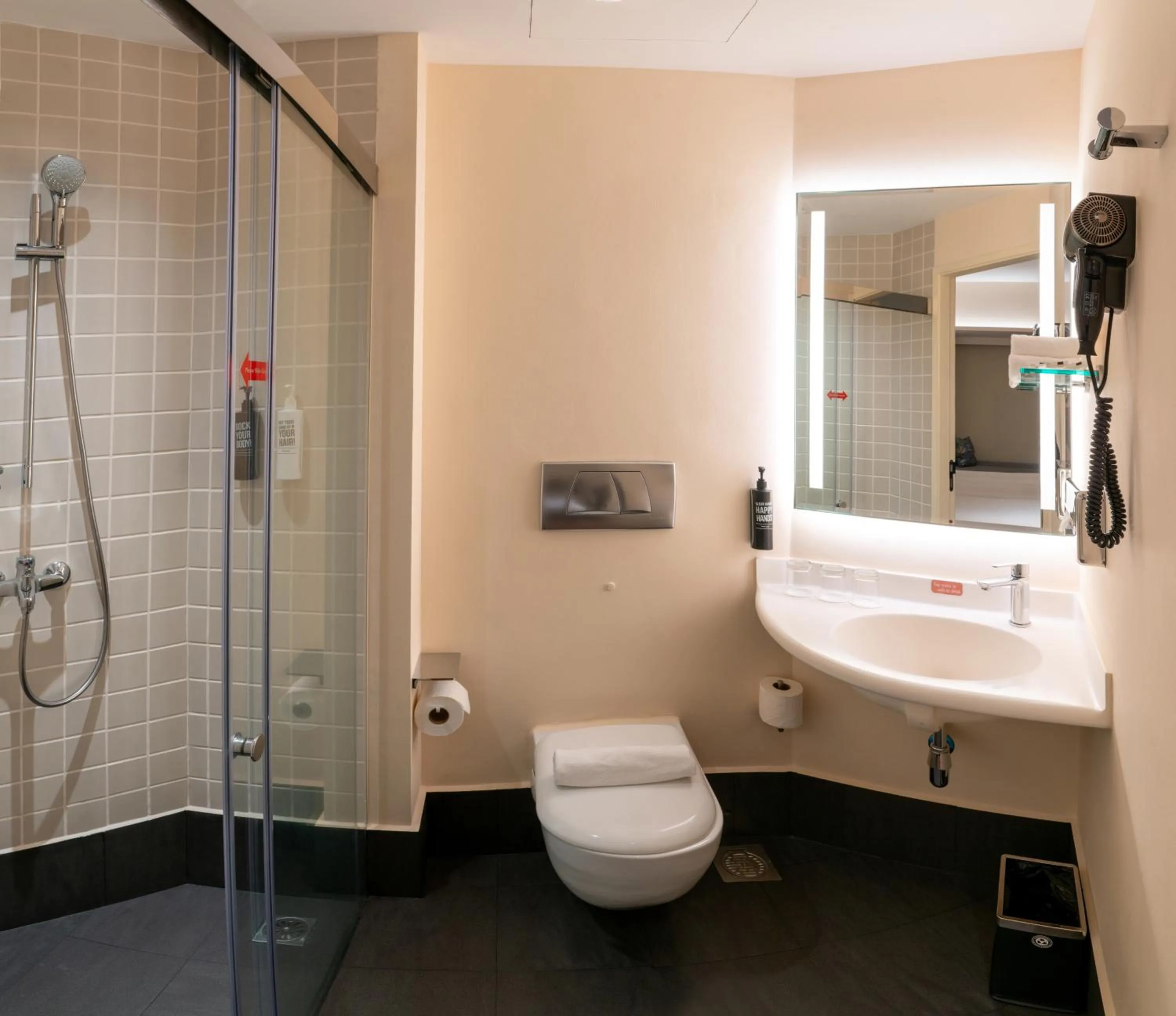 Bathroom in Ibis Singapore on Bencoolen - Newly Renovated