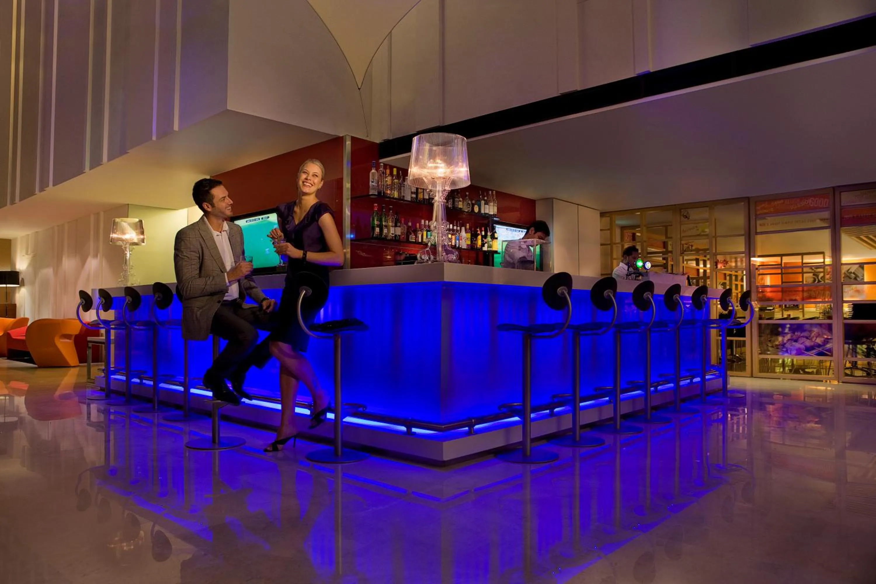 Lounge or bar in Ibis Singapore on Bencoolen - Newly Renovated