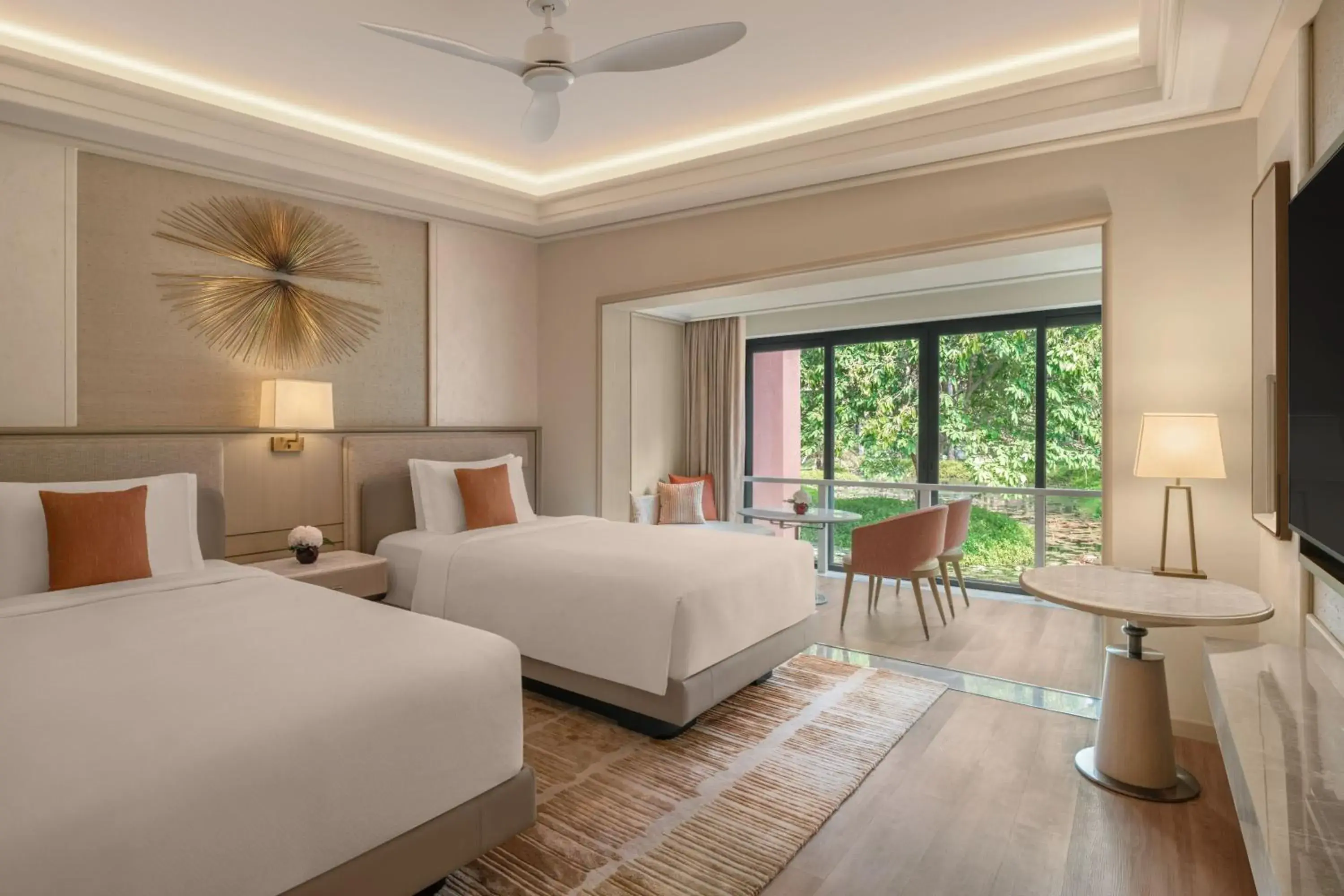 Conservatory Premier Room, 2 Twin/Single Bed(s), Lagoon View in The St. Regis Goa Resort Conservatory Premier Room, 2 Twin/Single Bed(s), Lagoon View in The St. Regis Goa Resort