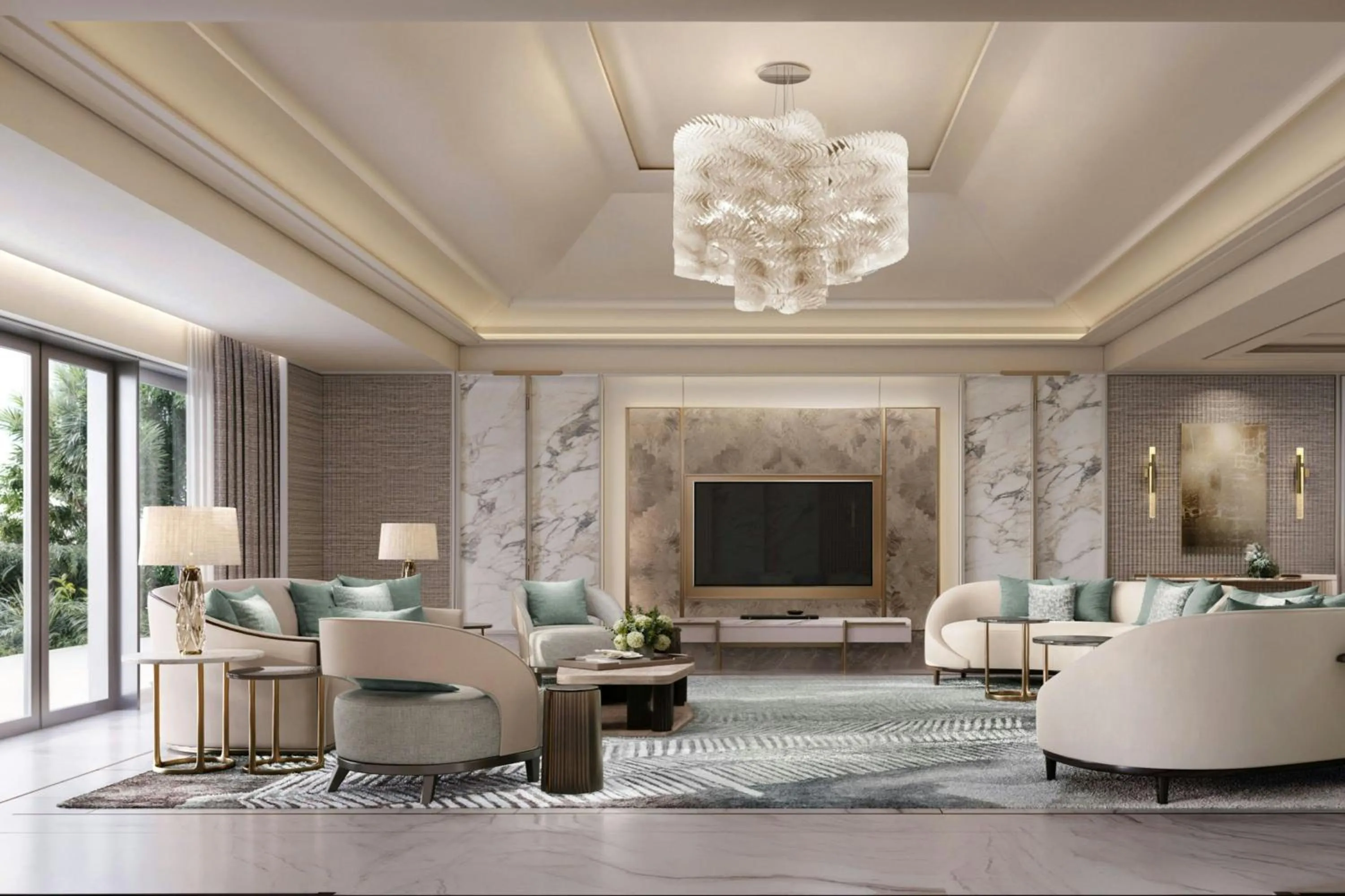 Living room in The St. Regis Goa Resort