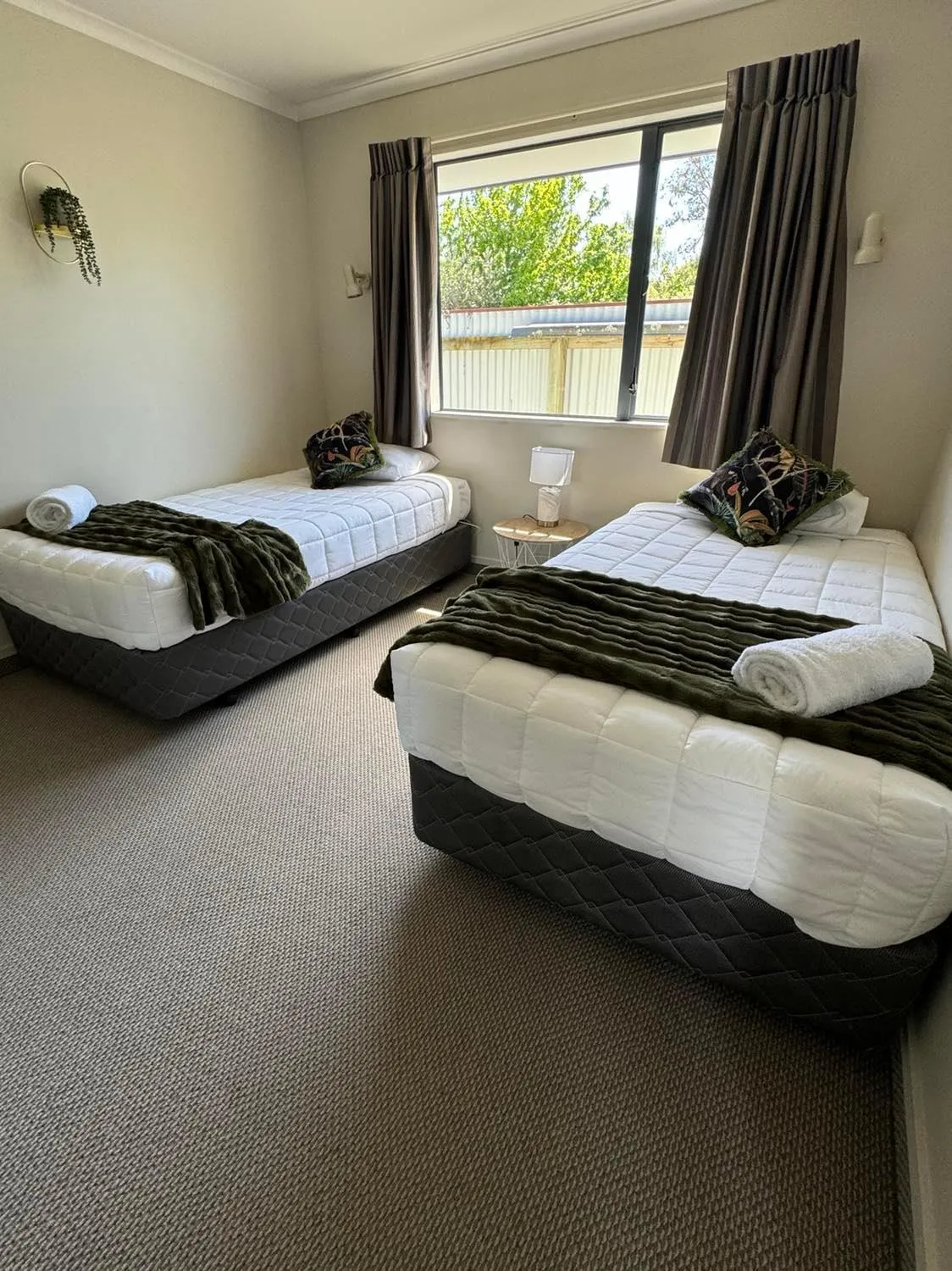 Bed in Centre Court Motel