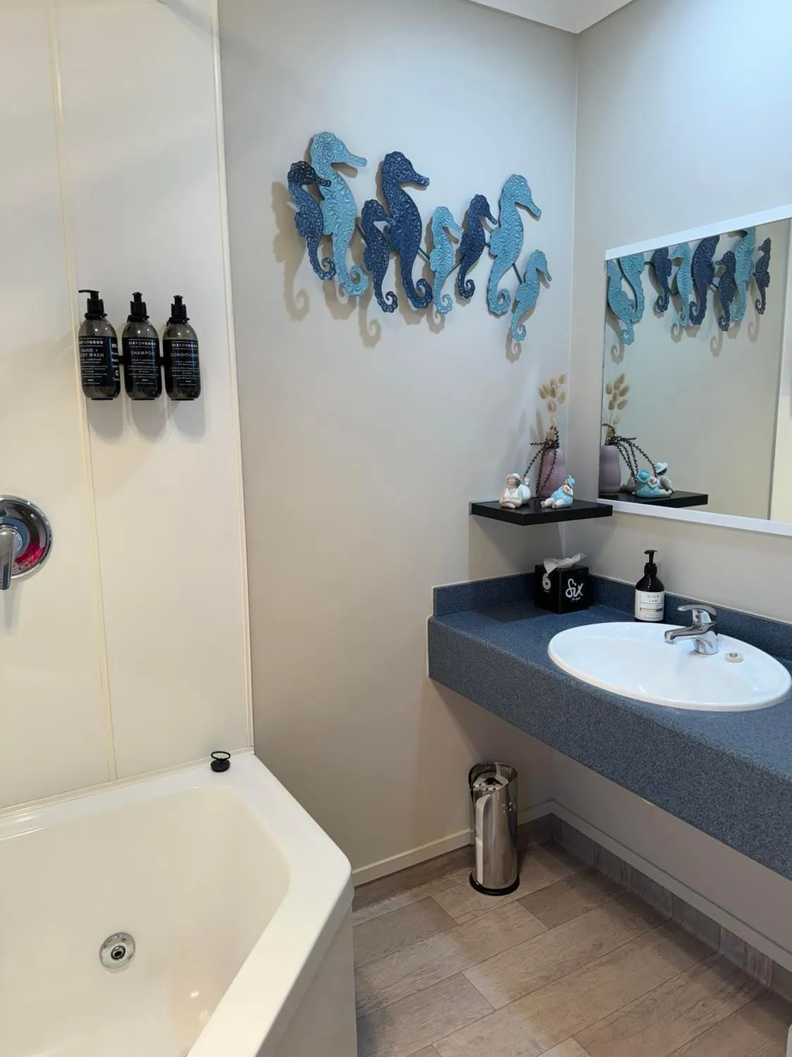 Bathroom in Centre Court Motel