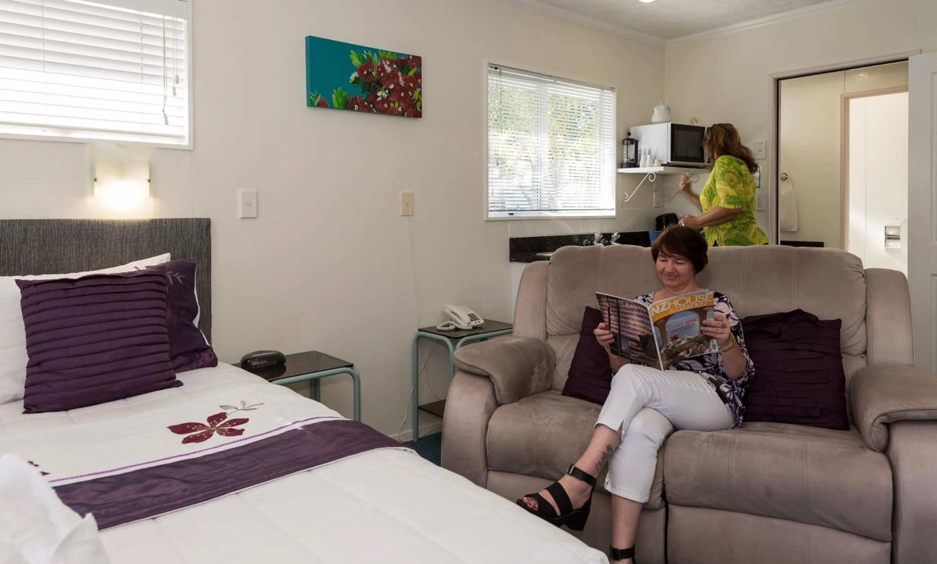 Photo of the whole room in Palm Court Motor Inn