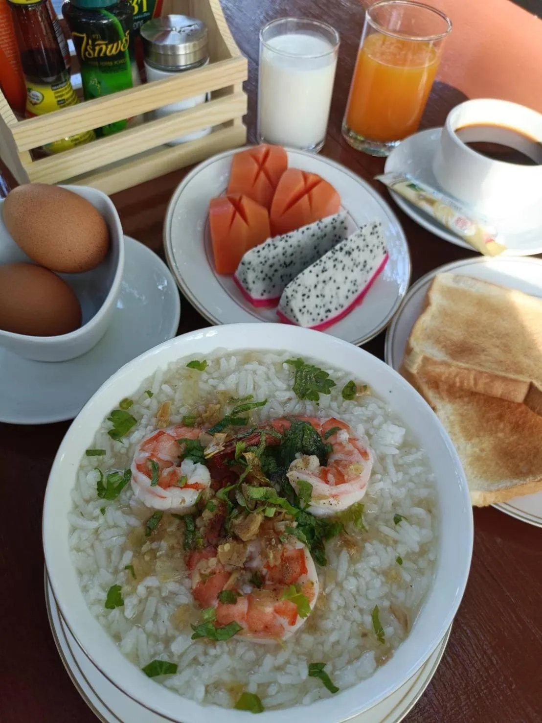 Breakfast in Jirung Health Village